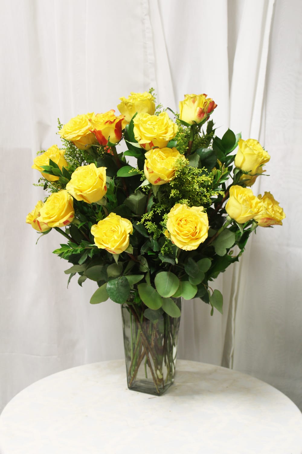 2 Dozen Colored Roses - A rose by any other color can smell just as sweet! If you want a subtler or more nuanced message but still want the classic feel of two dozen roses, just send a different color!  If you would like to specify a color scheme, please leave us a note in the Florist Instructions field of your order when you check out!