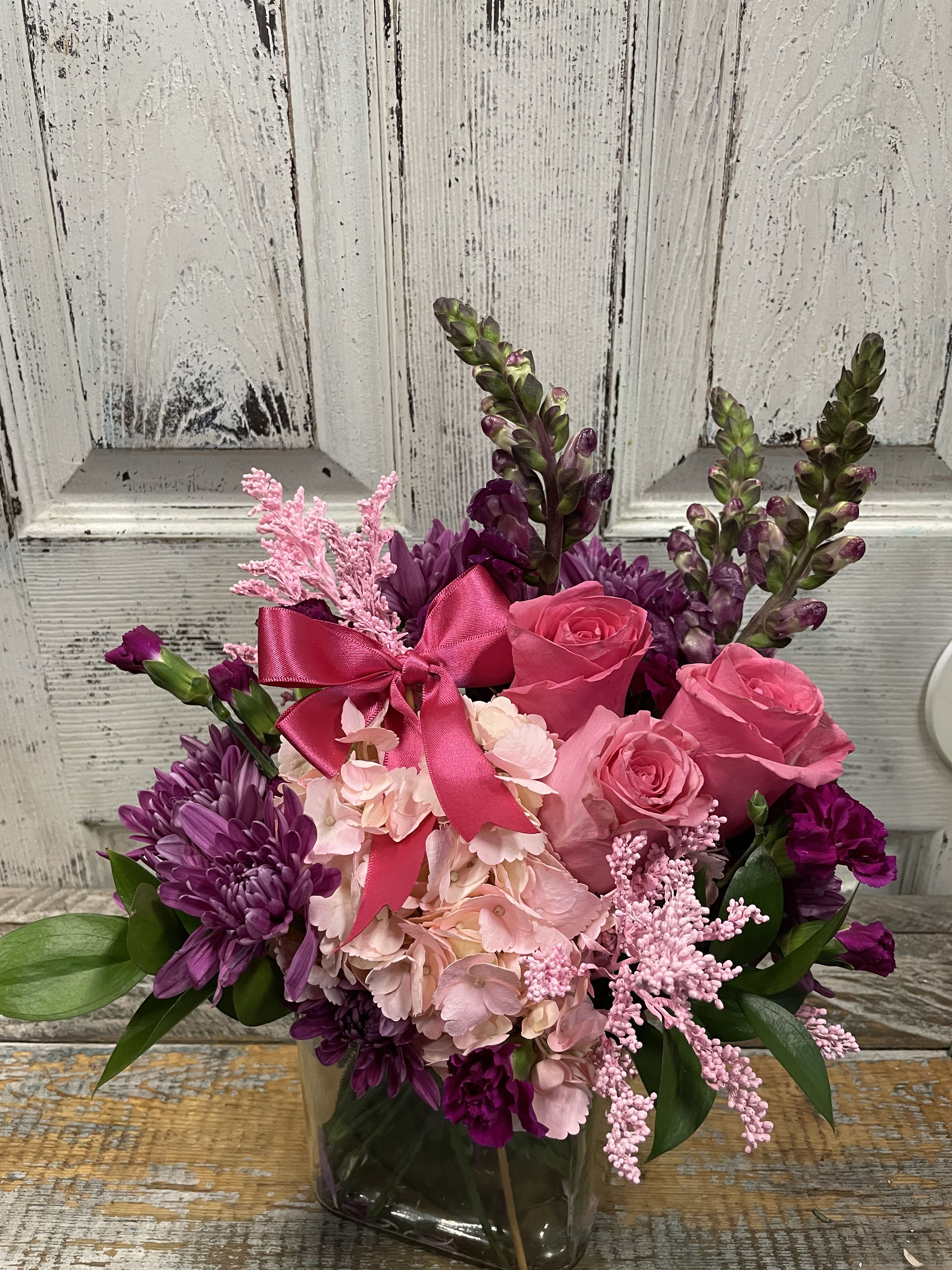 My Sweet Heart - For a deeper connection, and a mix of eye catching colors!   Upgrade your order with a touch of red flowers and you'll be set with a beautiful LOVE arrangement for your one and only sweet heart. Great for anniversaries, or even to tell them, &quot;i Love You&quot; for the first time?