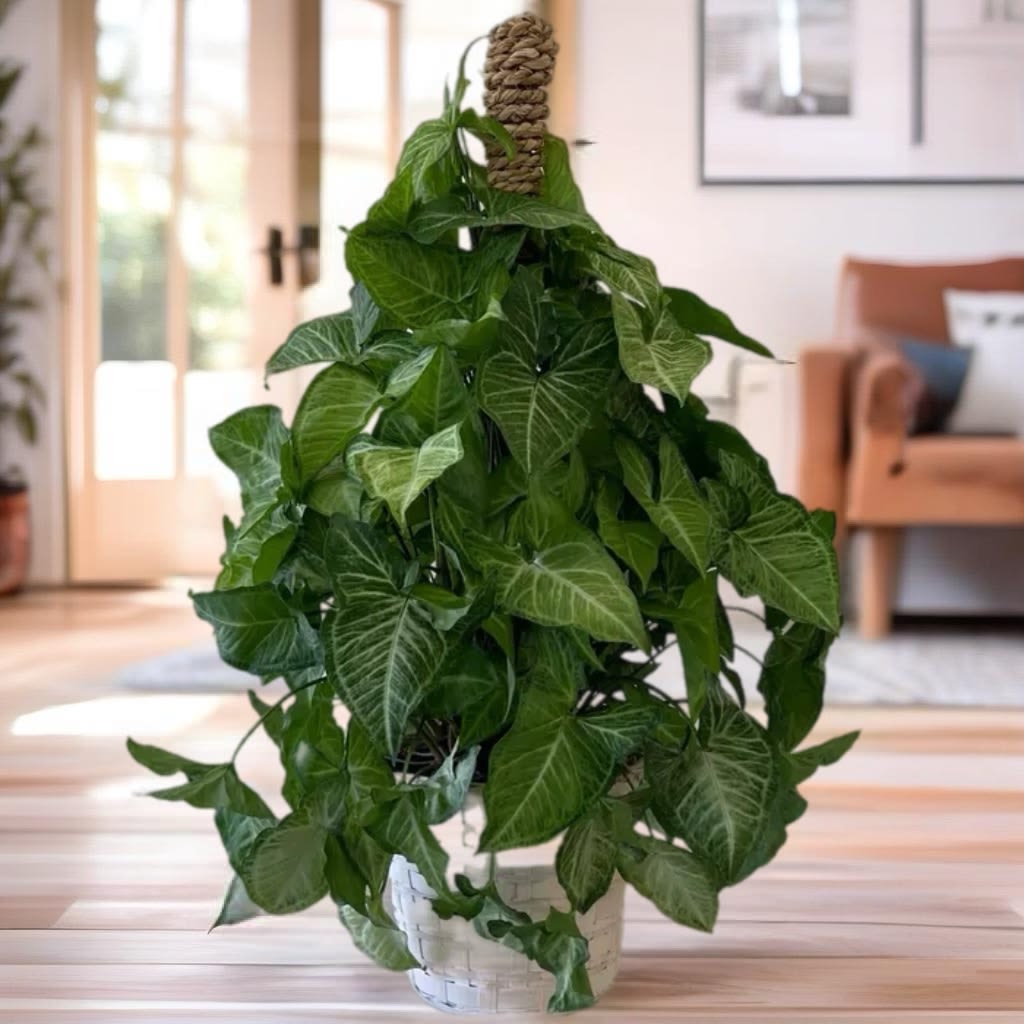 Nephthytis Pole Nephthytis Pole - Commonly called Elephant Ears, our Nephthytis plant will bring beauty to any home. 6" pole plant is $59.99 8" pole plant is $89.99