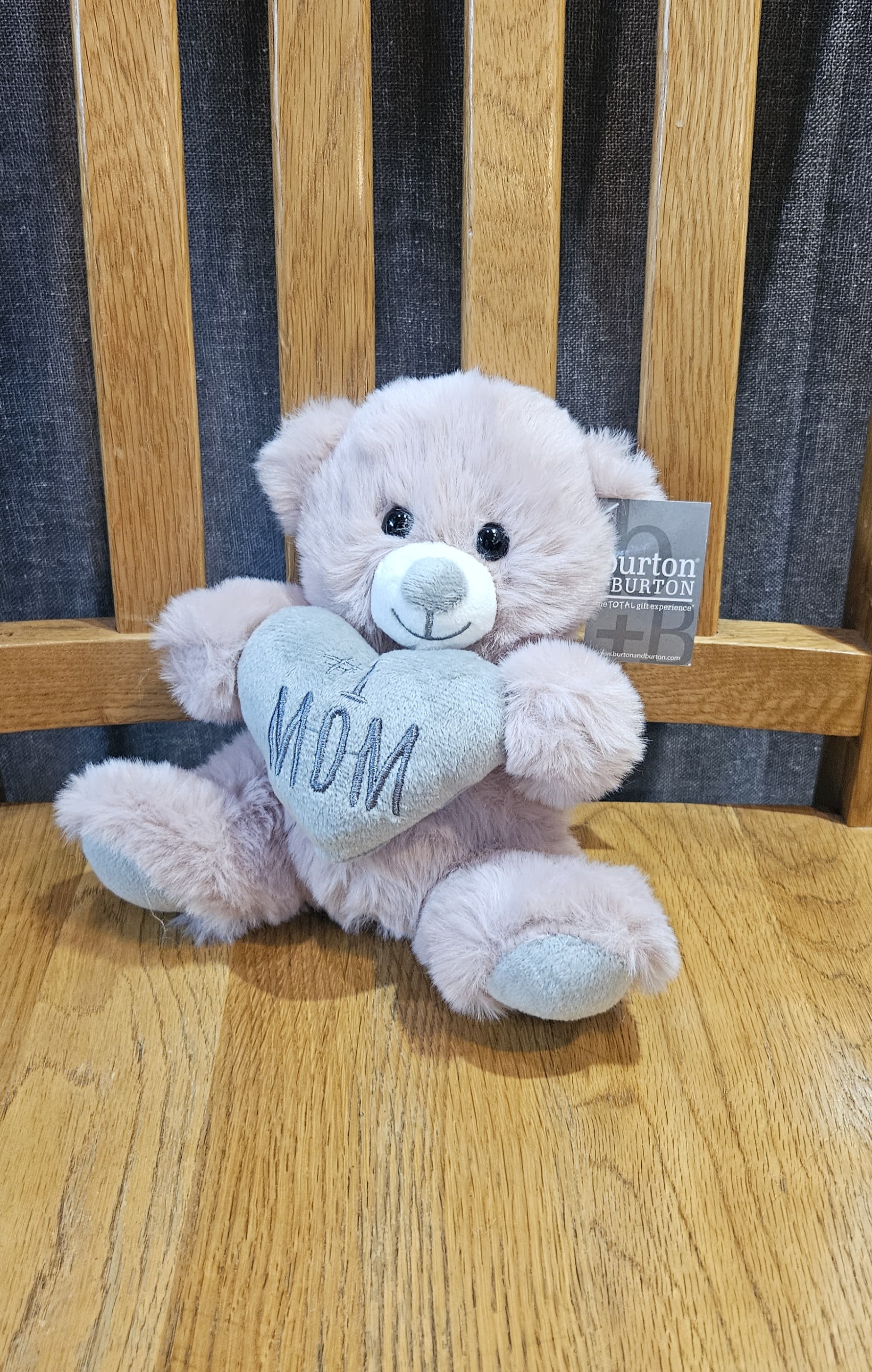 #1 MOM Bear - This cute and cozy bear is 7&quot; tall great for mom for any occasion