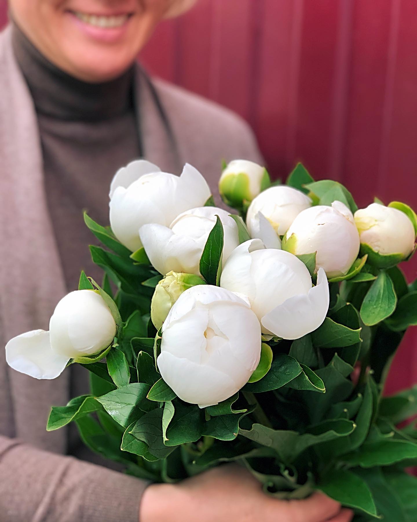 The White Peonies - These white peonies are pure elegance. Big, fluffy petals and fresh green leaves give off those dreamy, chill vibes. They’re perfect for making someone’s day extra special, whether it’s a wedding, a ‘just because’ gift, or to keep your space looking fresh. These blooms scream classy, but in a laid-back, effortless way. Total showstopper bouquet! *The $100 bouquet includes 10 peony blossoms. *The $200 bouquet includes 20 peony blossoms. *The $300 bouquet includes 30 peony blossoms.
