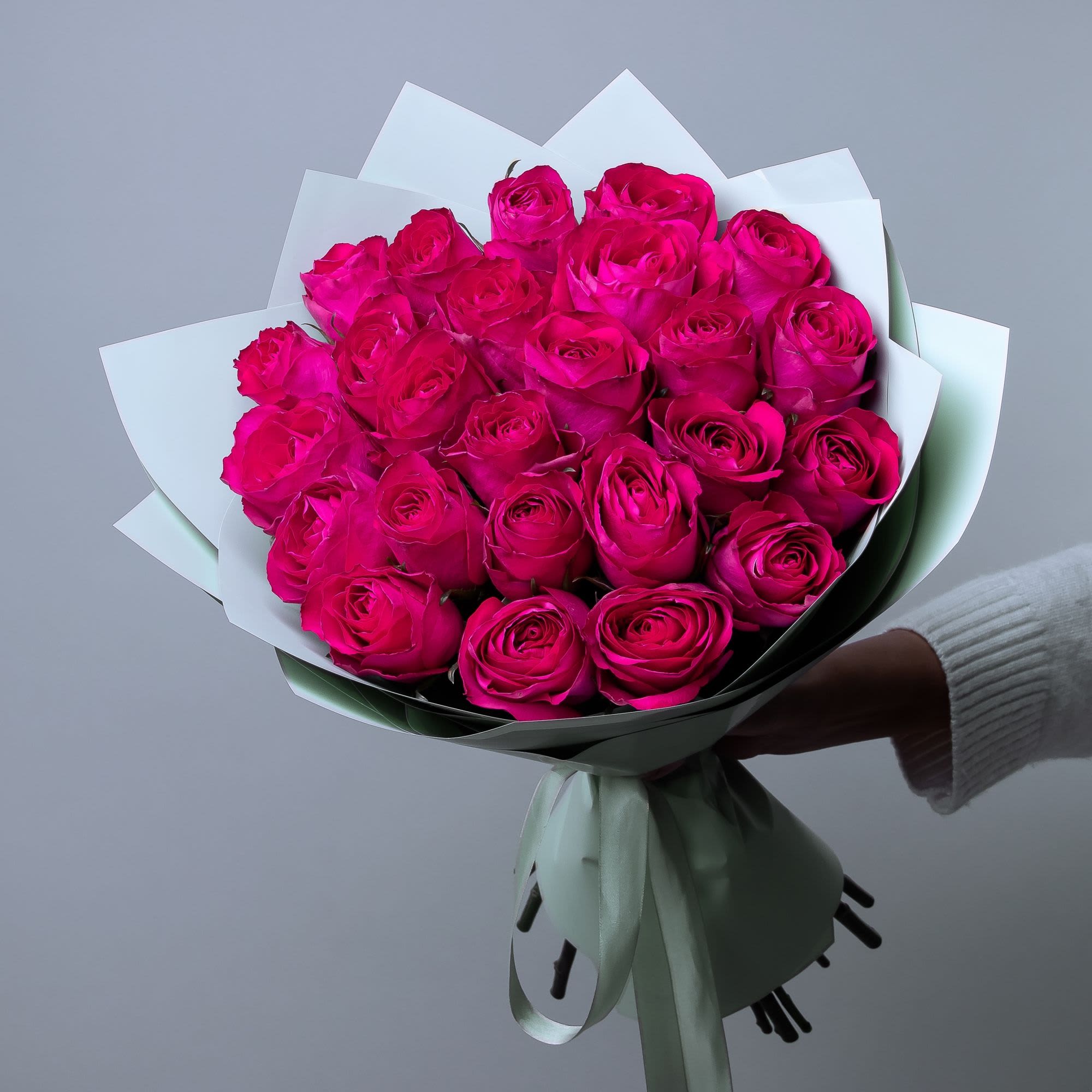 #8 Naomi - Naomi – is a muse. Long stem Red roses are synonymous with celebrating the joy and passion of love. Red, Pink or White roses are a beautiful way to convey your respect and love   Seasonal flowers can be replaced with a similar one. Boxes and baskets can also be replaced with others.