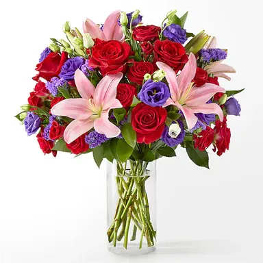 Truly Stunning Truly Stunning - A bouquet that lives up to its name - Truly Stunning. Featuring striking blooms and elegant textures, this arrangement turns heads and warms hearts.