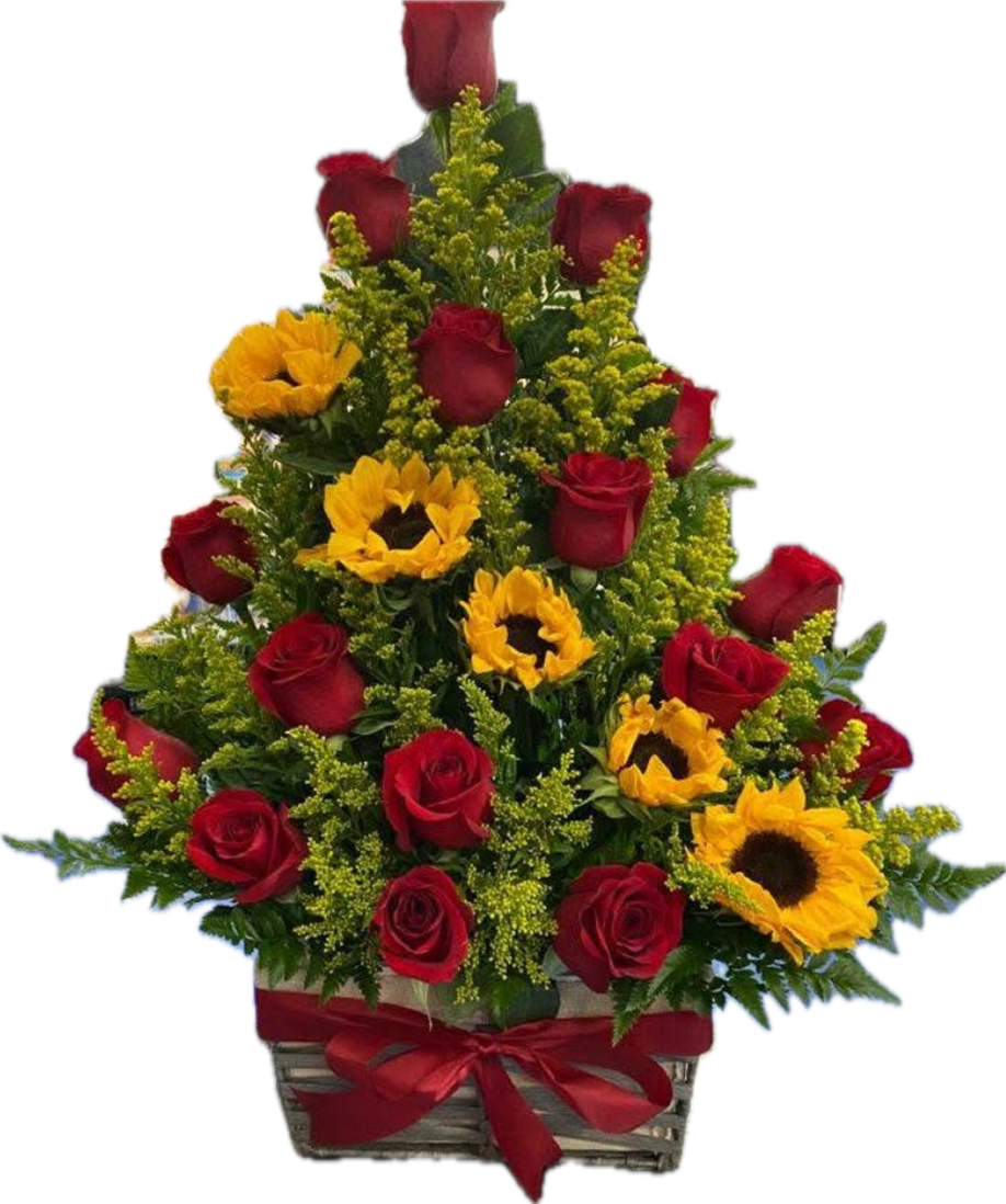 Rose's and Tosha's  - Sun Flowers and Rose's 