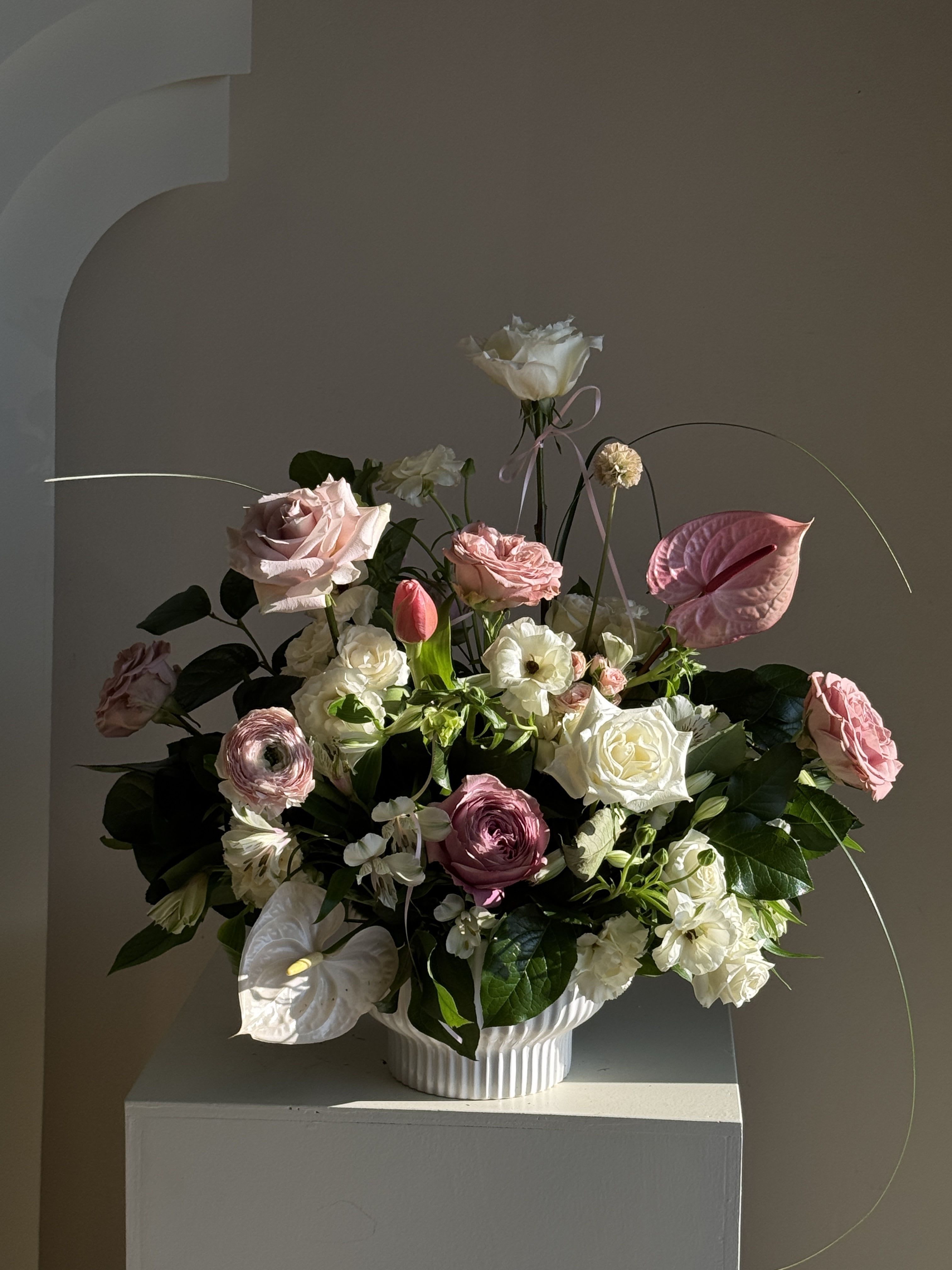 Make them smile vase!  - Elegant, sculptural and full of love!