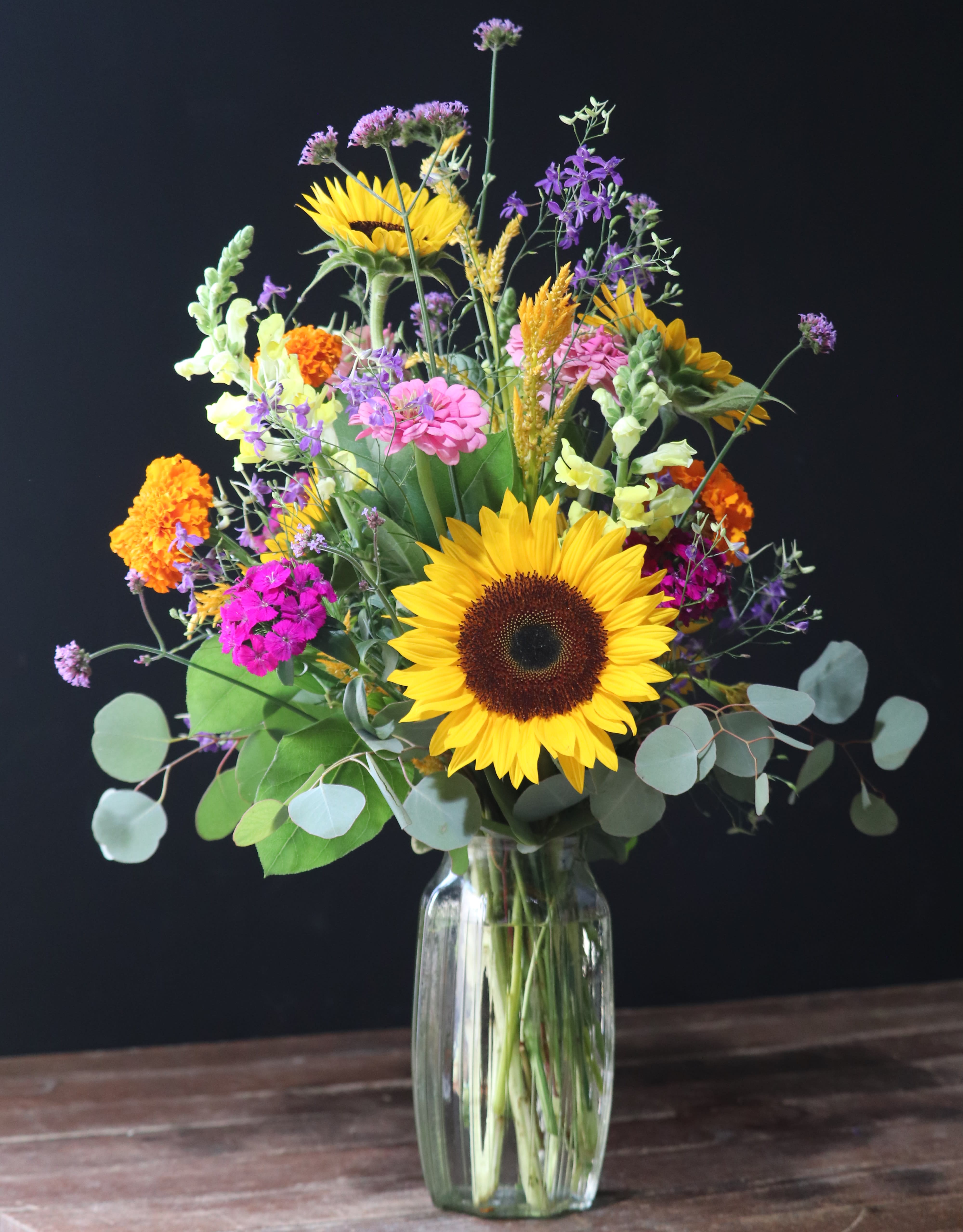 Garden Escape - Escape into a beautiful arrangement of fresh cut flowers from our garden!