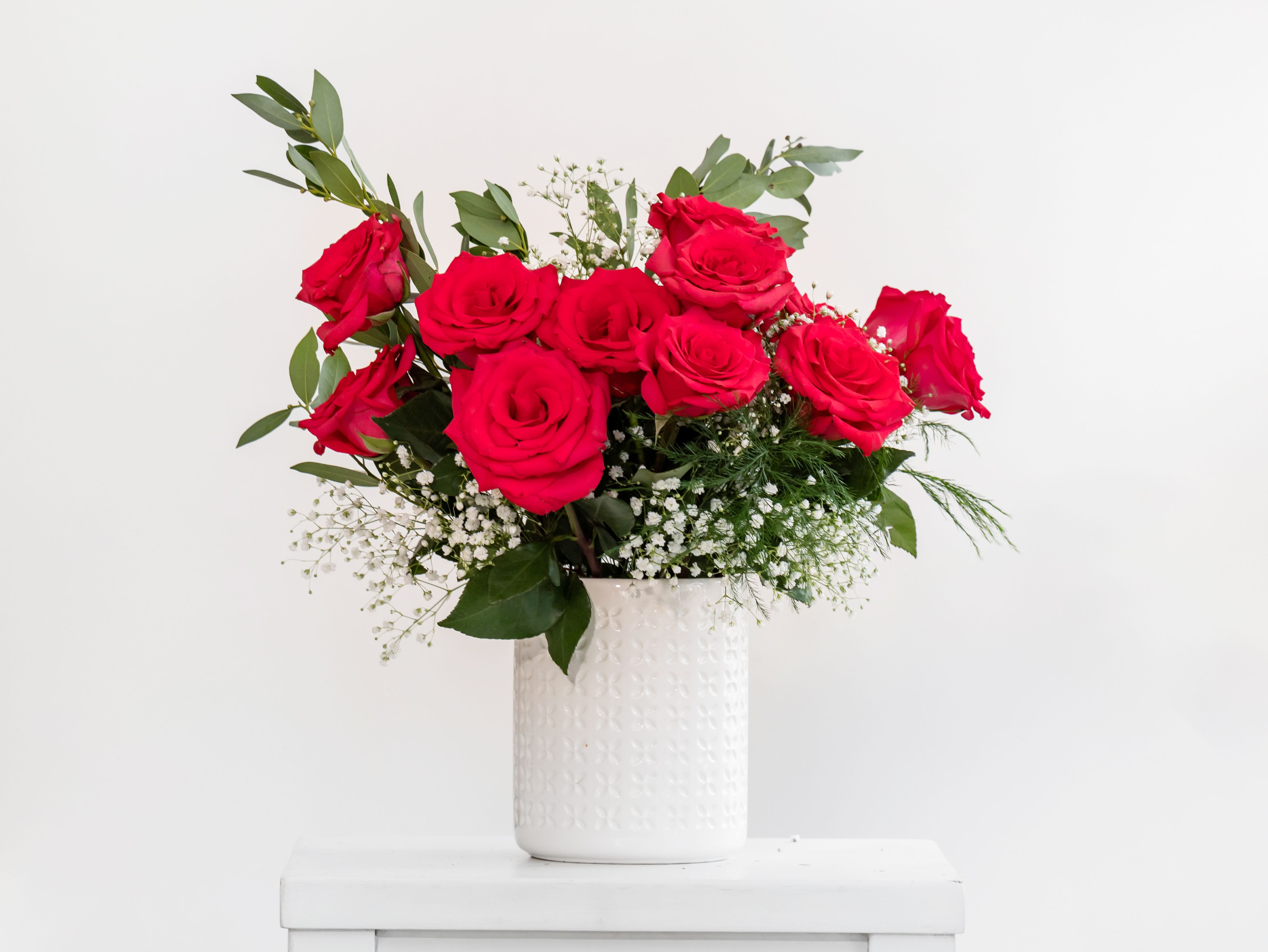 Thinking of You by Dixie's Flowers Thinking of You by Dixie's Flowers - Just a thought that lets you know that I am thinking of you with 12 roses.
