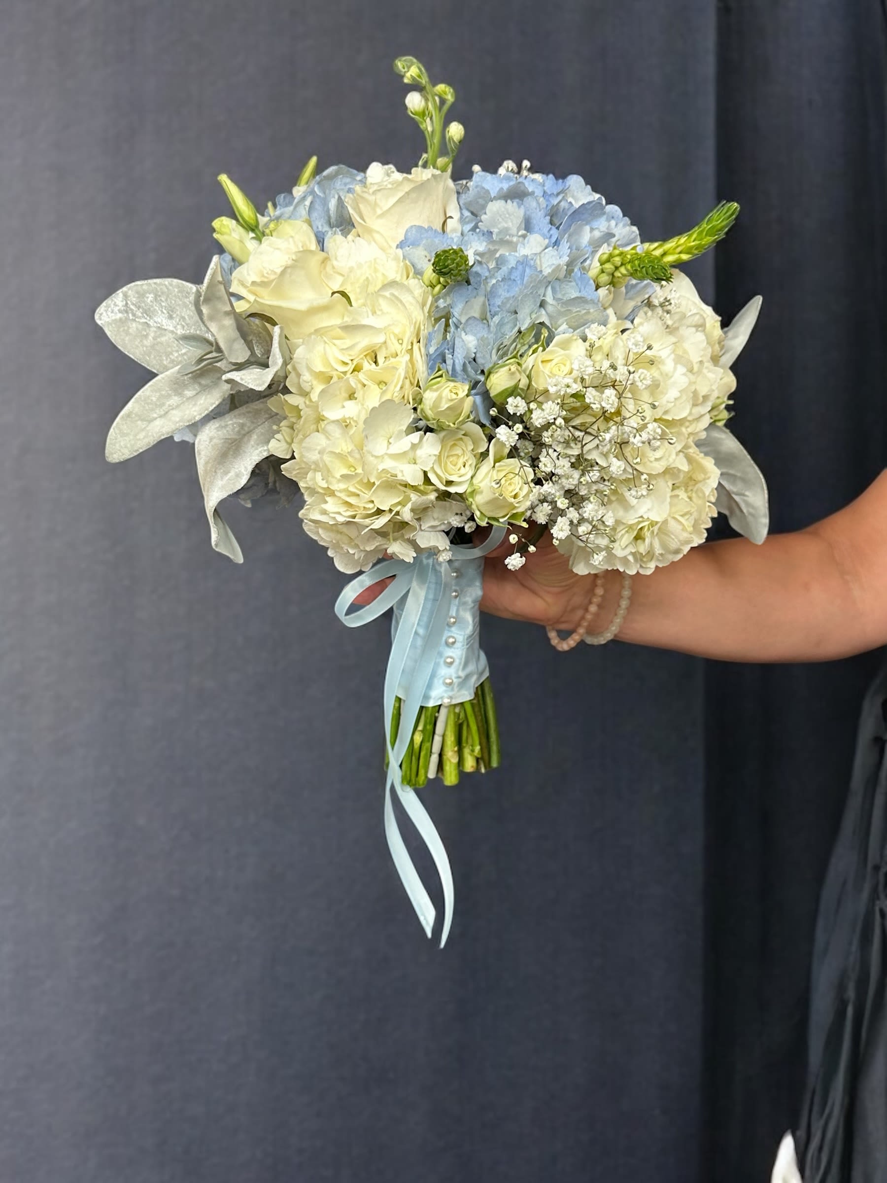 Bridal Bouquet 1003 - Premium fresh cuts hand tied 