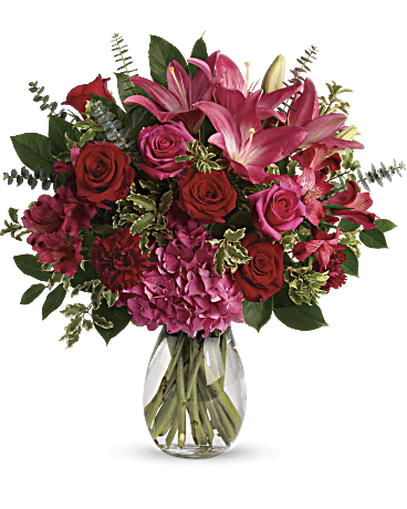 Love Struck Love Struck - There's no denying it—you’re love-struck! Declare your feelings boldly with this stunning bouquet! Let one of our expert florists craft a breathtaking masterpiece that will leave them utterly enchanted. This exquisite flower arrangement is a true embodiment of excellence. Enjoy the convenience of same-day flower delivery in Ajax, Pickering, Whitby, and Oshawa. With us, freshness is not just a priority; it’s our promise to you!