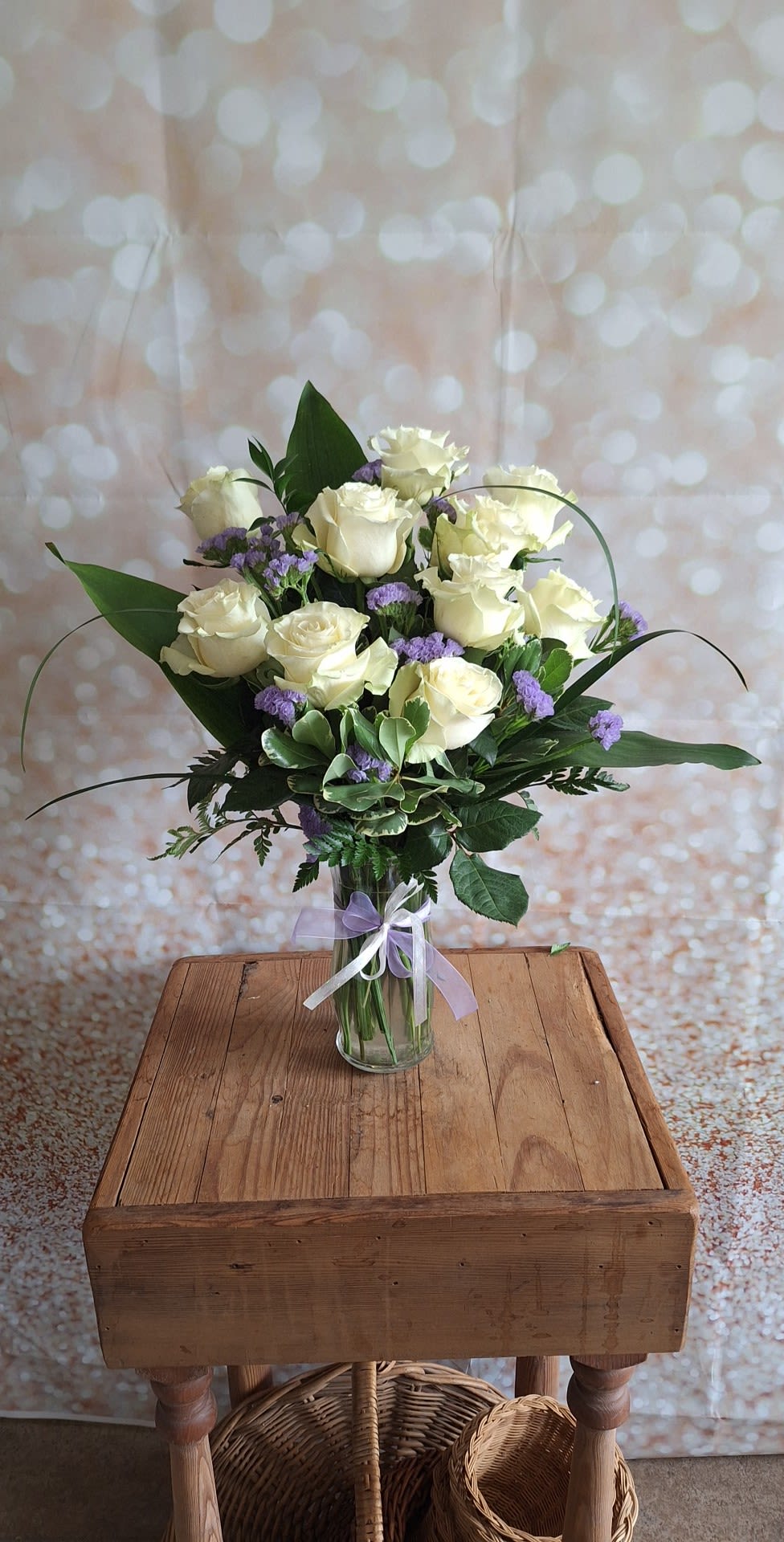 A Dozen Deluxe Roses - For the perfect, traditional Valentine’s Day bouquet – or for a birthday, anniversary or other special day – this bouquet of a dozen roses. Send it today, and she’ll love you forever. Available in many colors.