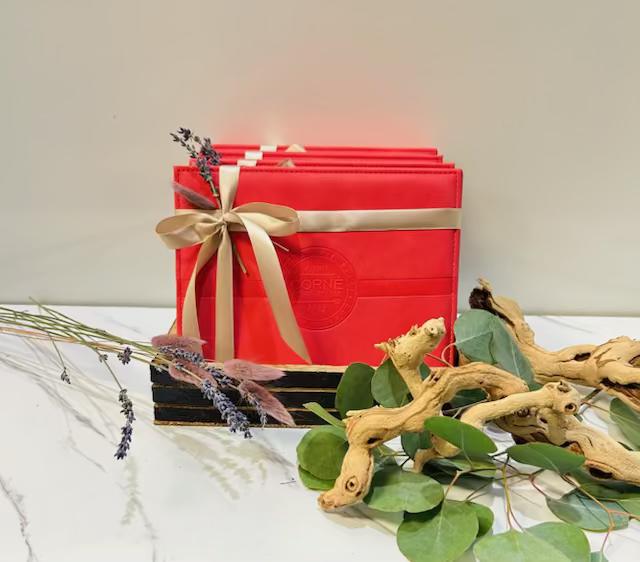 Luxurious keepsake Chocolate Box BELGIAN Luxurious keepsake Chocolate Box BELGIAN - Fine Imported Belgian Chocolates 7.41 oz Master Chocolatiers of Corné Port-Royale Luxurious Red Keepsake Box
