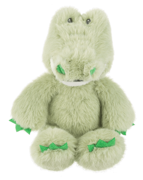 Sweetlings Alligator by Ganz - Sweet soft little 7 inch alligator plush animal. 