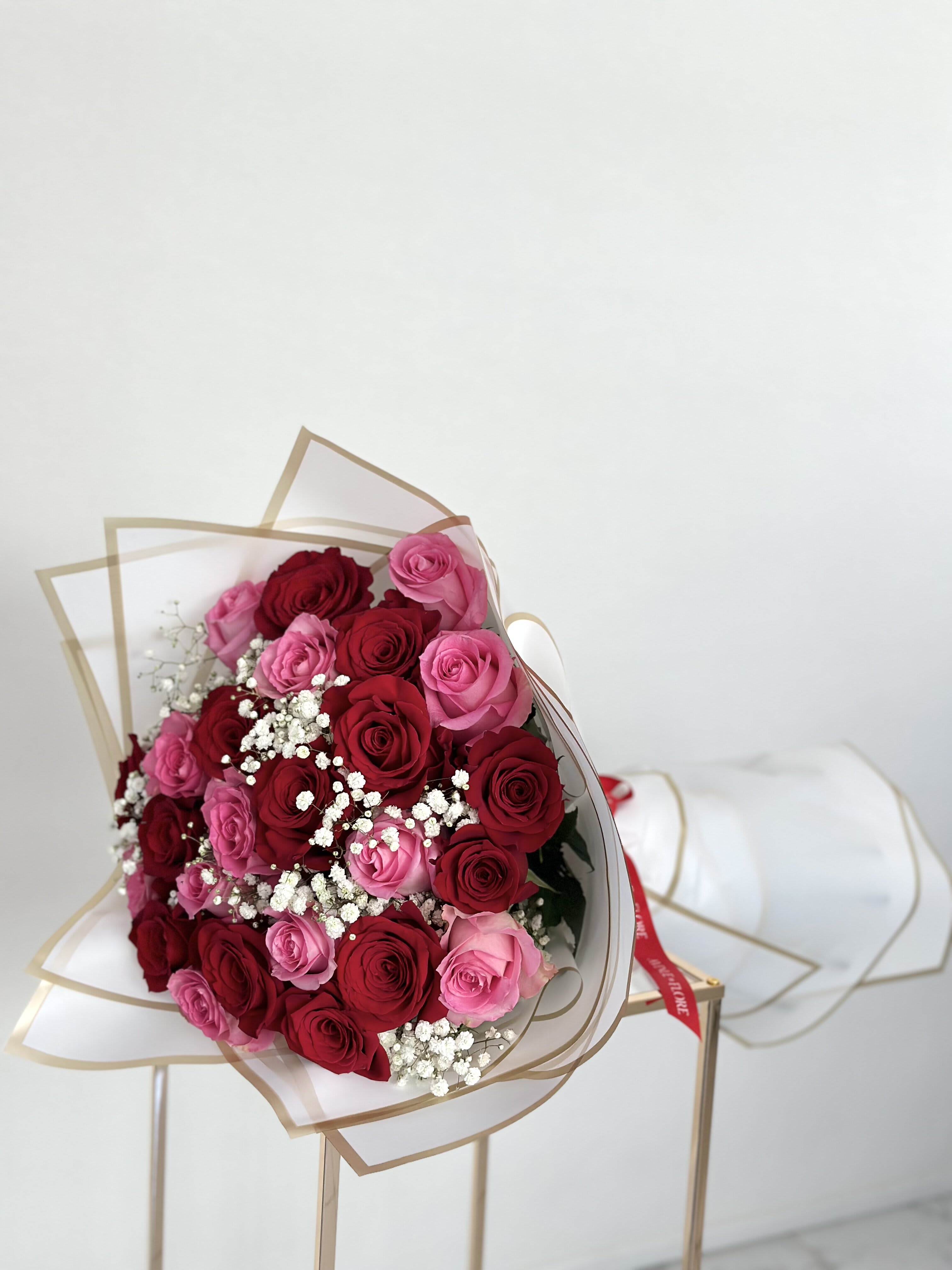 Rosy Affection Bouquet - If only words could capture the essence of this bouquet's aroma, you'd be transported to a world where beauty and fragrance intertwine, creating a sensory symphony that fills the soul with joy. Make someone's day brighter and their heart lighter by gifting them this exquisite expression of love and appreciation. 