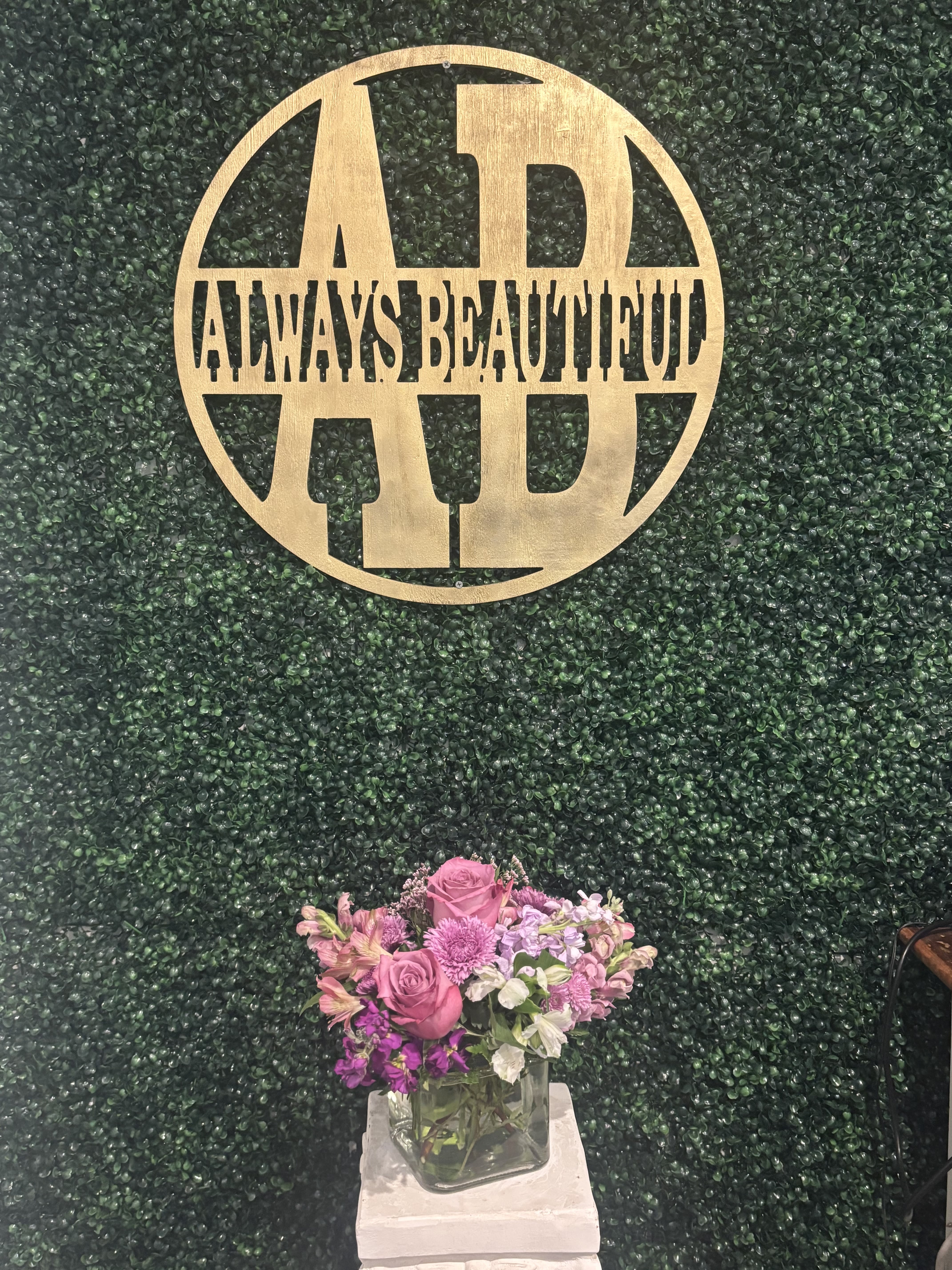 Twist and Shout - Flowers are fun! Especially when they look like this! Featuring sweet-smelling stock, spray roses, and carnations, this arrangement is a great surprise for Best Friends Day, Sister Day, or just because.  Approximate Dimensions: 10&quot;D x 10&quot;H