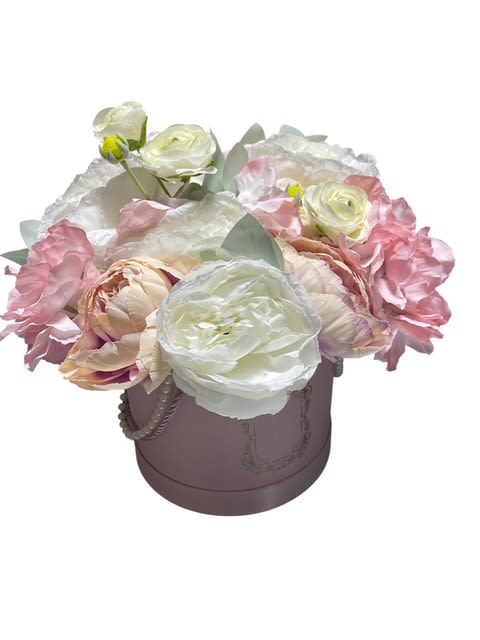 Dreams  - silk flowers in box  