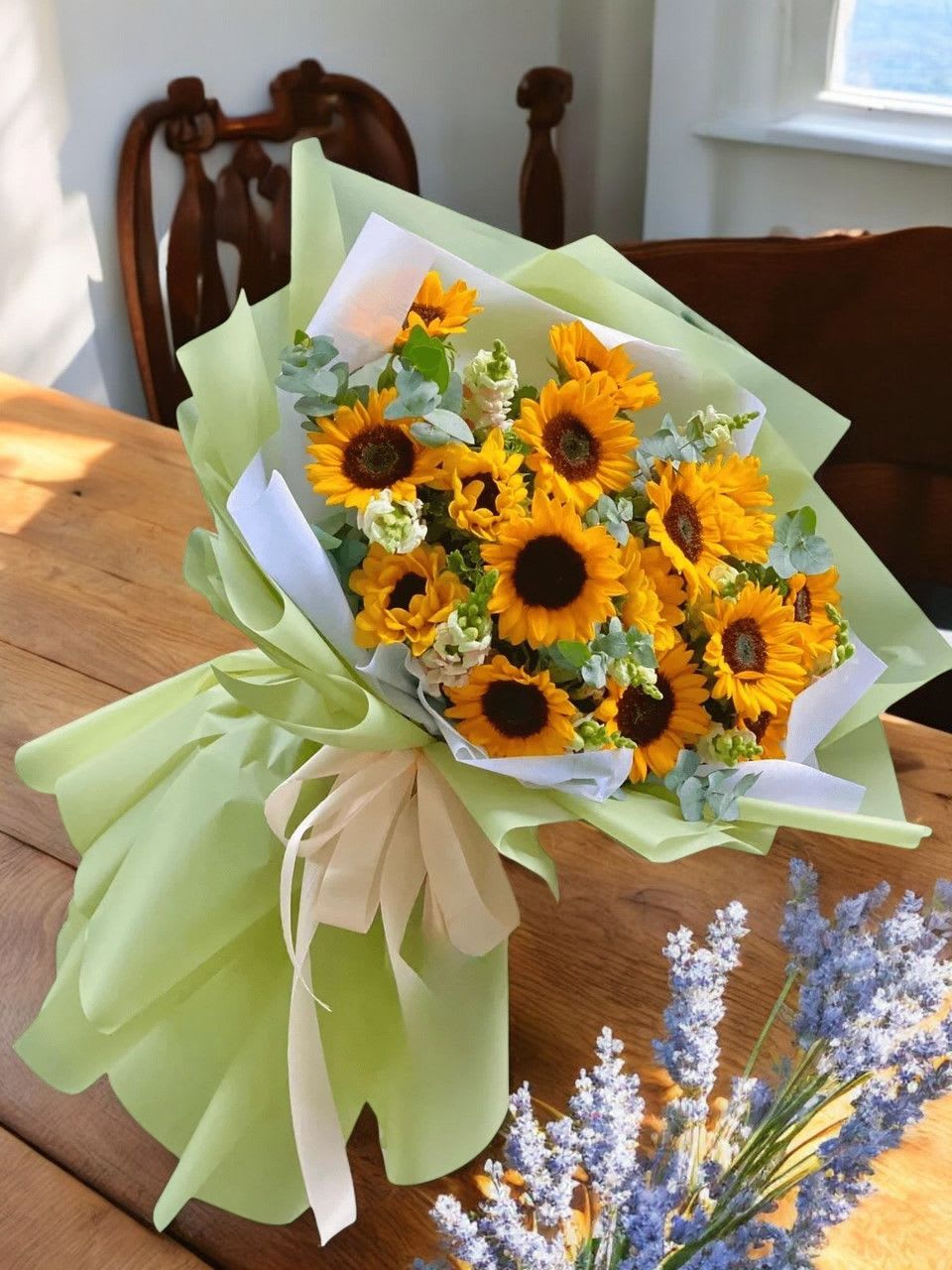 Mystic Meadow - Each of our floral arrangements is thoughtfully handcrafted and presented as shown, ensuring you receive the same timeless beauty and care we design in every piece”