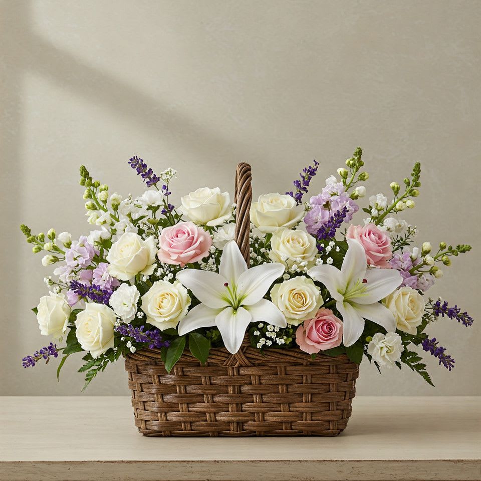 Harmony Blooms Harmony Blooms - Each of our floral arrangements is thoughtfully handcrafted and presented as shown, ensuring you receive the same timeless beauty and care we design in every piece”
