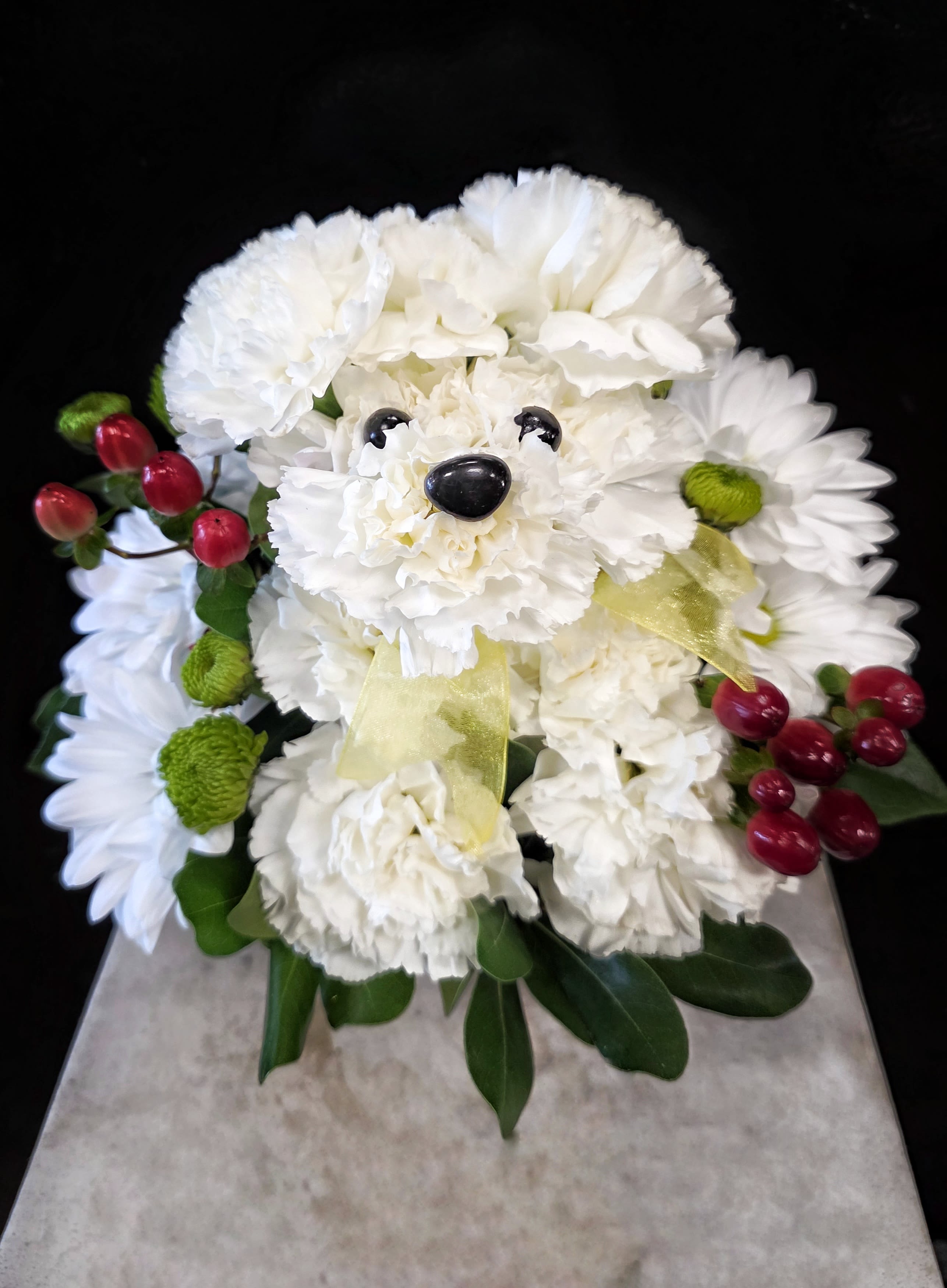 Playful Puppy Dog Playful Puppy Dog - The Playful Puppy Dog long-lasting arrangement is perfect for any occasion!