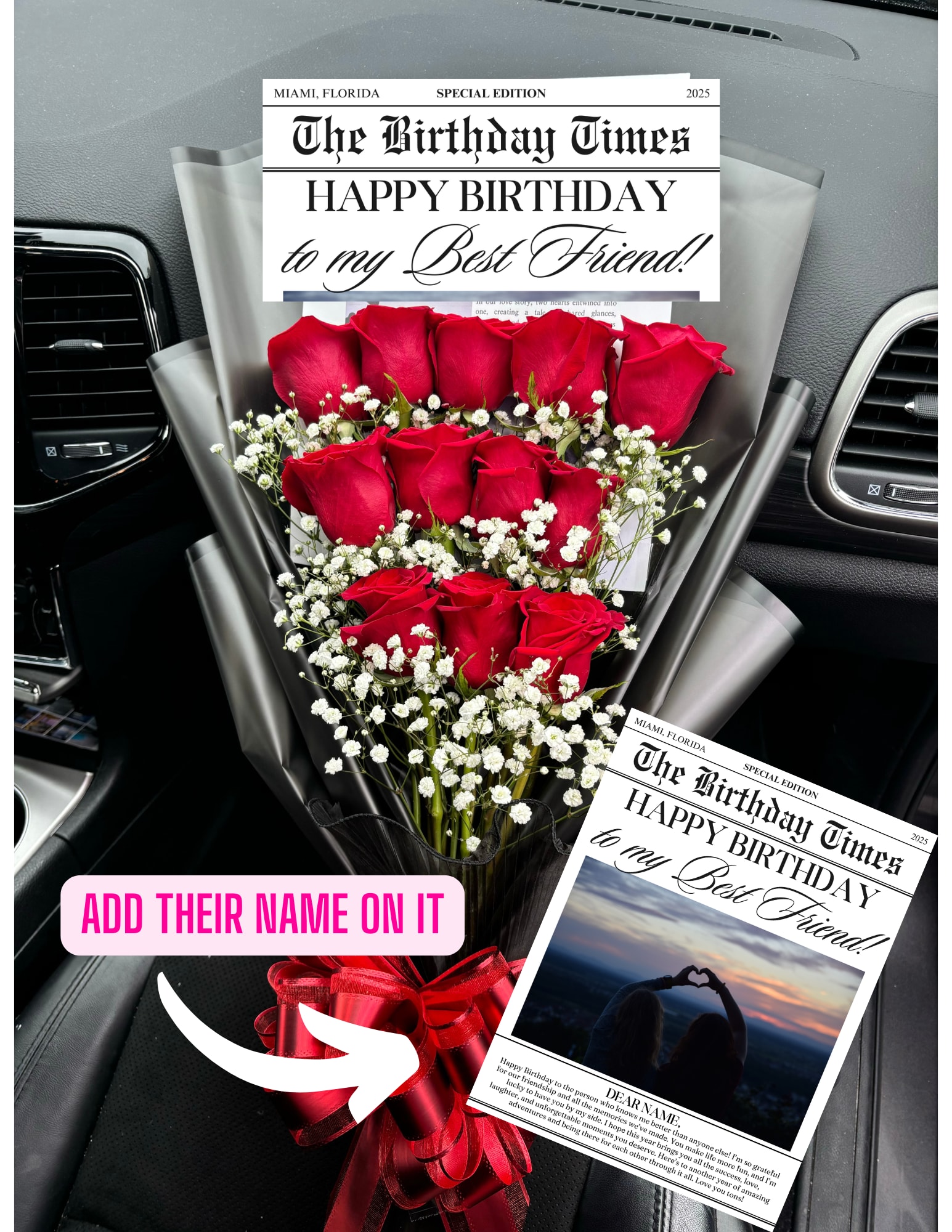 Happy Birthday to My Best Friend Happy Birthday to My Best Friend - birthday newspaper
