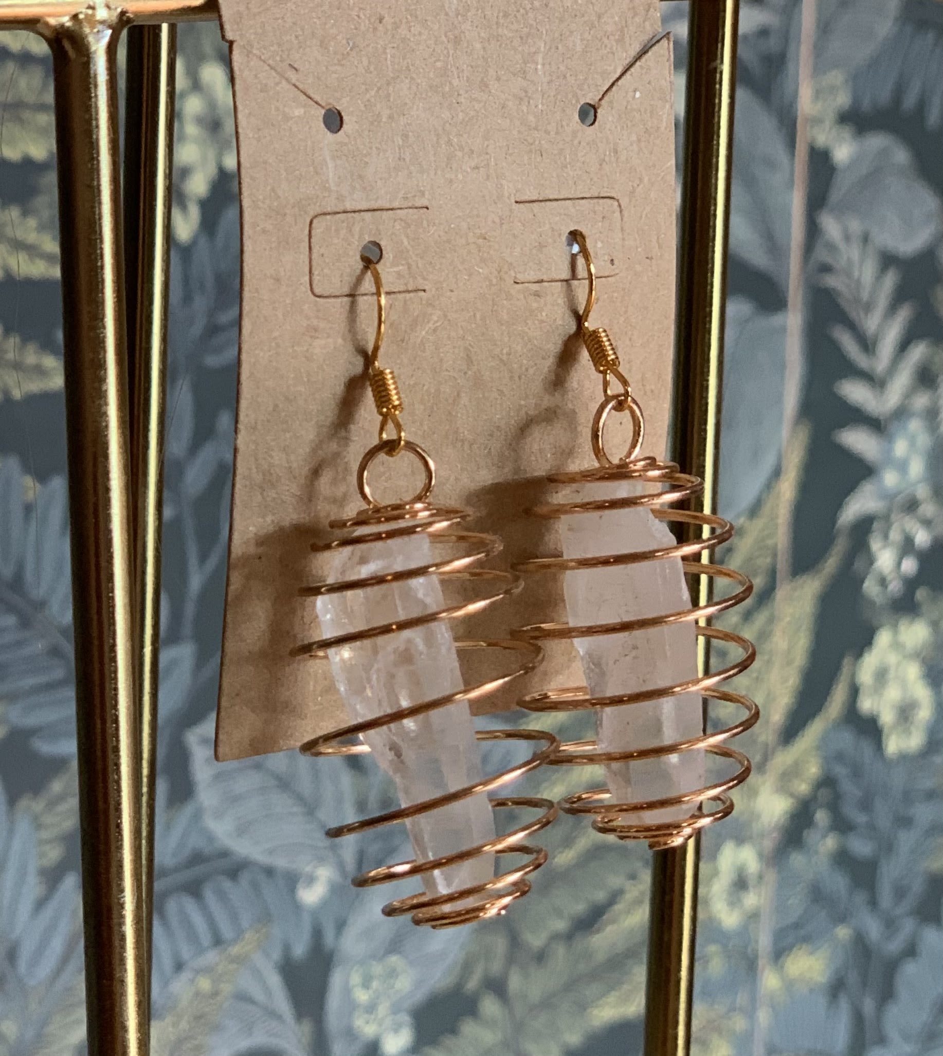 Earrings - Handmade (Item# 31) Earrings - Handmade (Item# 31) - Unique pieces crafted by hand, designed by Marian. LIMIT ONE.