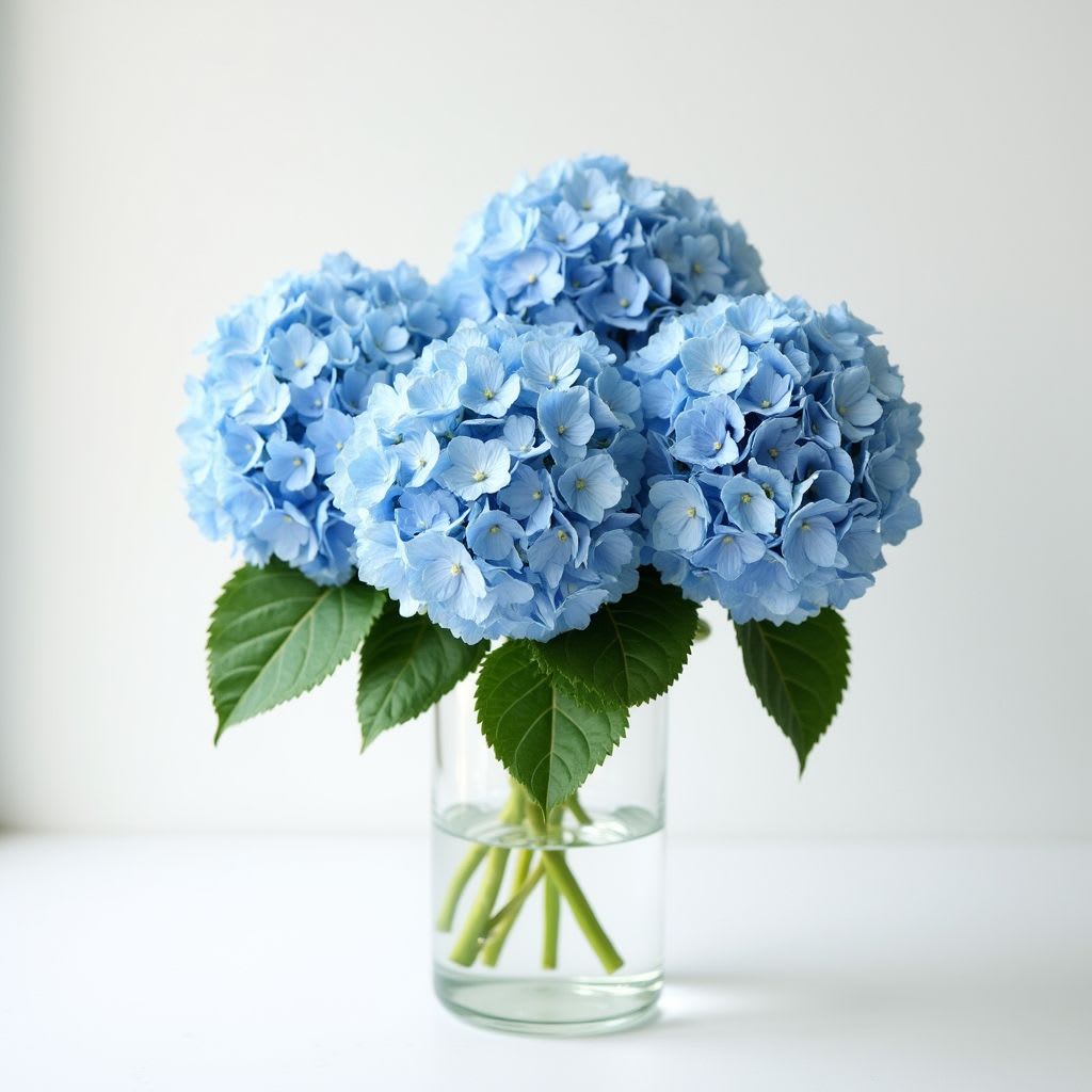 Bella! - Bella! Blue hydrangea bouquet a classic beauty! Fresh and abundant. 