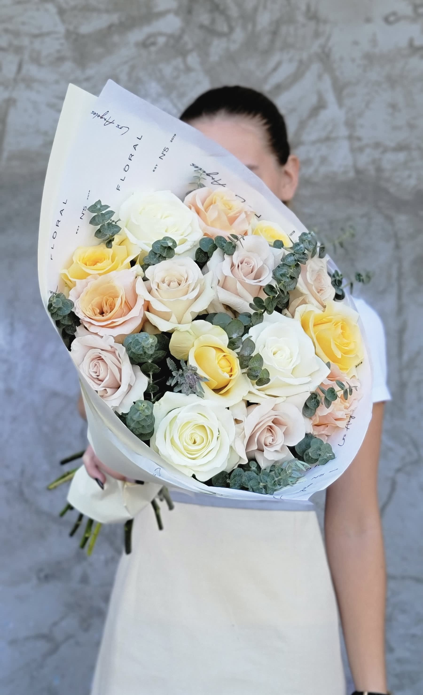 No. 409 - A New Day No. 409 - A New Day - This mixed flower bouquet is a heartfelt expression of life’s most meaningful moments—crafted with care by our dedicated florist in Studio City. Each stem is thoughtfully selected to create a vibrant blend of color, fragrance, and feeling. More than just flowers, it's a gesture that speaks volumes. With same day flower delivery, your sentiment arrives right on time, beautifully delivered and impossible to forget.