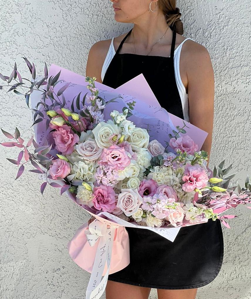 NO. 530 - TENDER PINK NO. 530 - TENDER PINK - This mixed elegant bouquet in pink colors is a heartfelt expression of life’s most meaningful moments—crafted with care by our dedicated florist in Studio City. Each stem is thoughtfully selected to create a vibrant blend of color, fragrance, and feeling. More than just flowers, it's a gesture that speaks volumes. With same day flower delivery, your sentiment arrives right on time, beautifully delivered and impossible to forget.