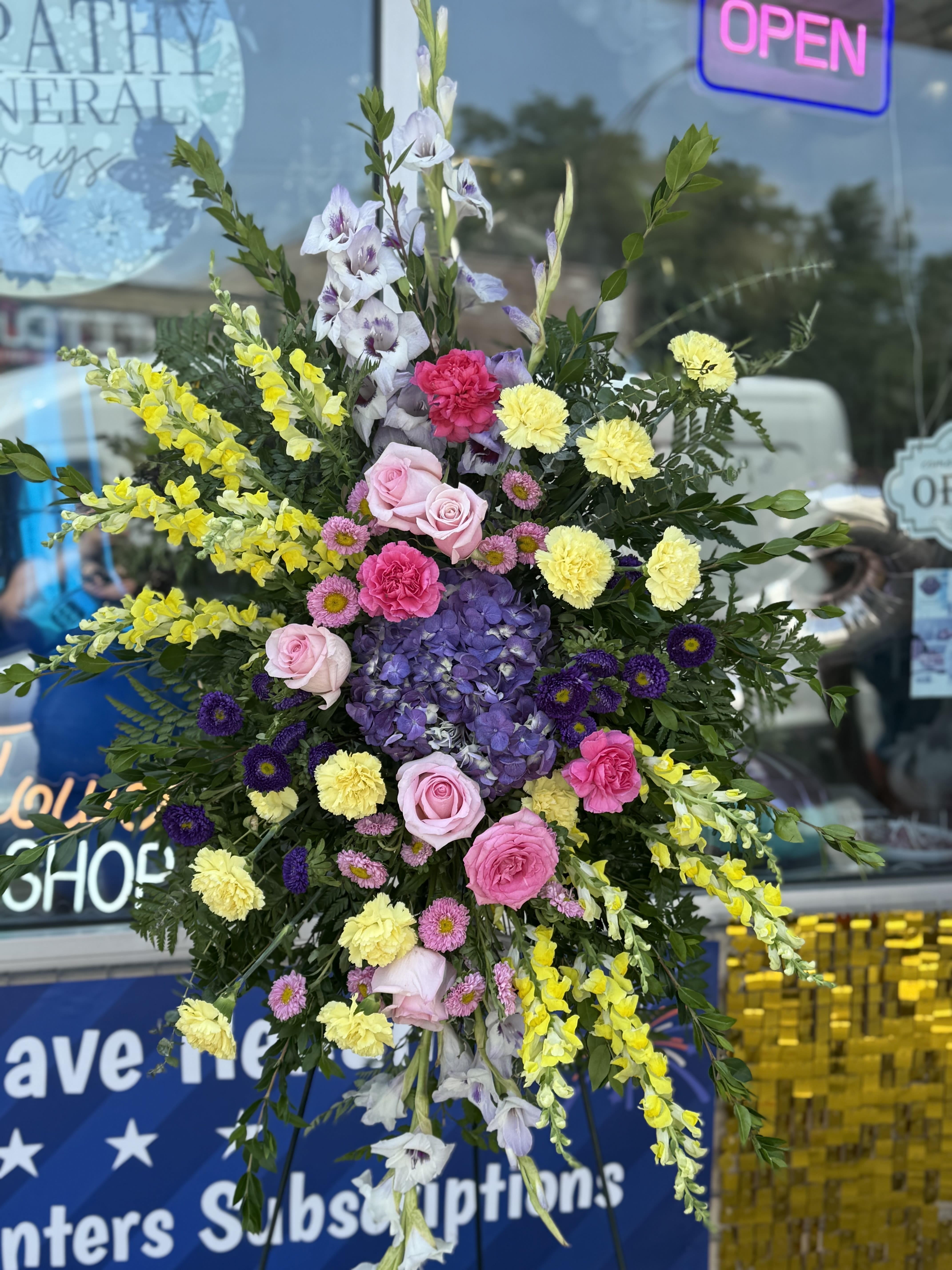 I Love You My Friend I Love You My Friend - Purple hydrangea with pinks and yellows to highlight a beautiful friendship
