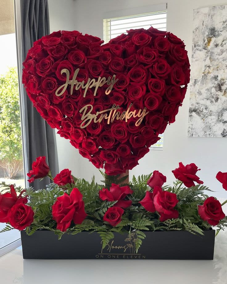 What’s Inside the Box What’s Inside the Box - A 3D Heart That Speaks Louder Than Words Not your typical flower arrangement… Our 3D heart-in-a-box design is bold, romantic, and completely unexpected. Open the box and discover a stunning heart made entirely of premium blooms — full of texture, depth, and emotion. It’s the kind of surprise that makes people say “Wow!” Perfect for anniversaries, birthdays, or just because you want to leave someone speechless. Delivery available — Limited quantity. Once you see it, you’ll want it. Only at Yansa Flowers ️