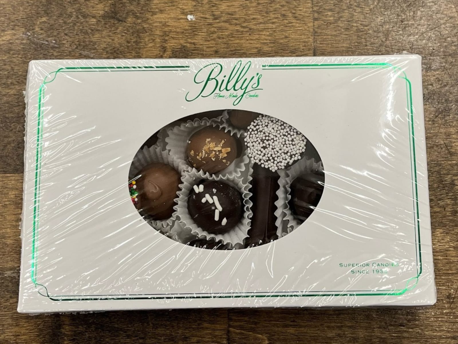 Billy's Assorted Chocolates Billy's Assorted Chocolates - Enjoy delicious assorted chocolates from Billy's, a local chocolate company out of Reading, PA.