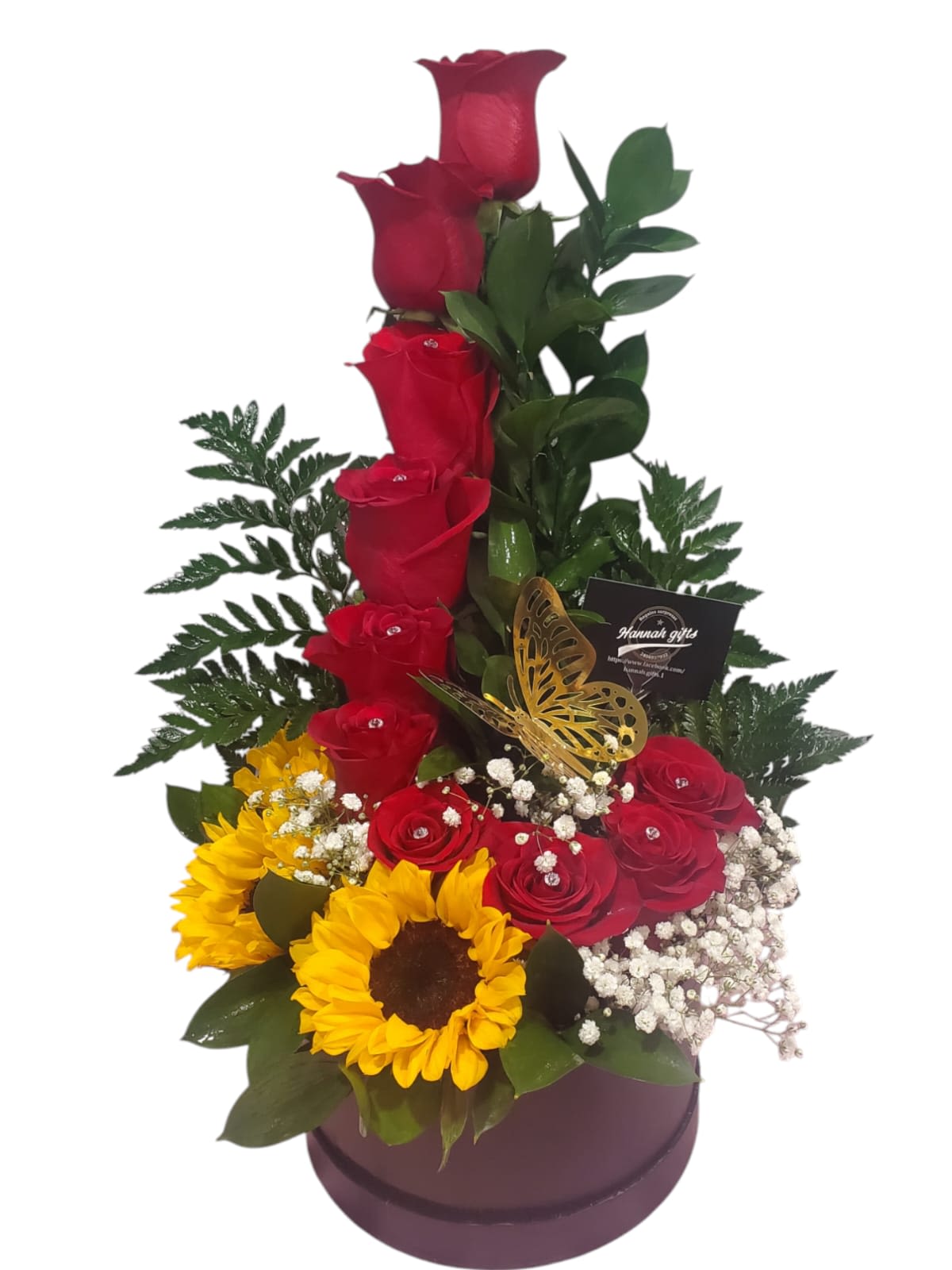 Beautiful day Beautiful day - Designed to make every moment a beautiful day is perfect surprise sunflowers and roses .