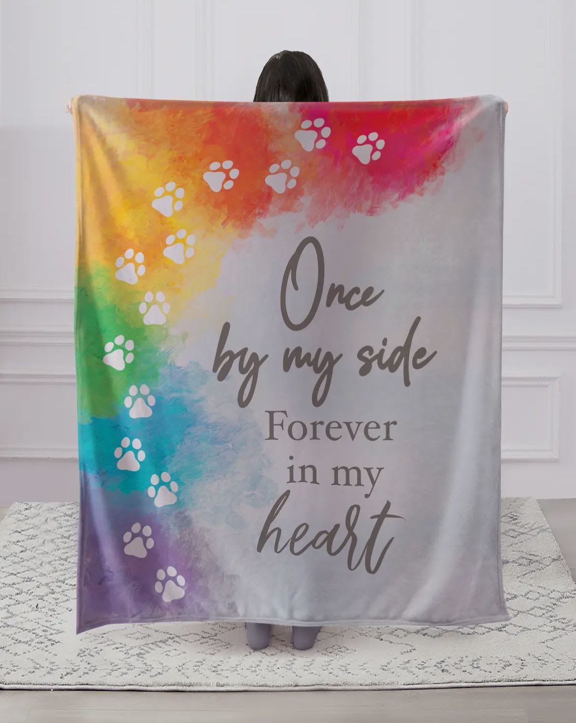 Pet Sympathy  - Regal comfort one fly fox for sentimental sayings throw. Perfect as a gift or sentimental things throws are a great way for expressing joy feeling exceptionally soft to touch with the deep lash faux for and covered and positive message