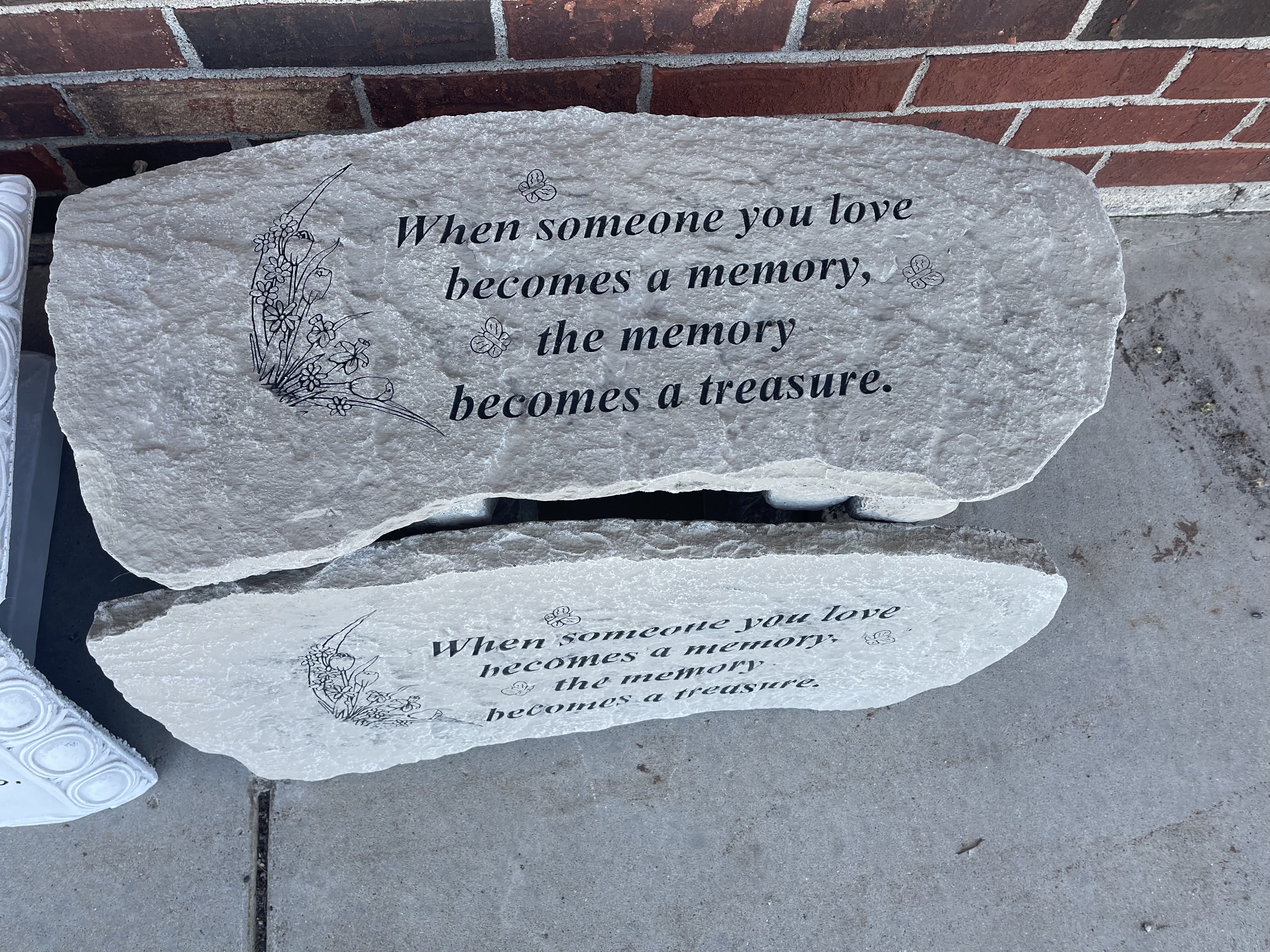 When someone you love Bench  - Concrete Bench