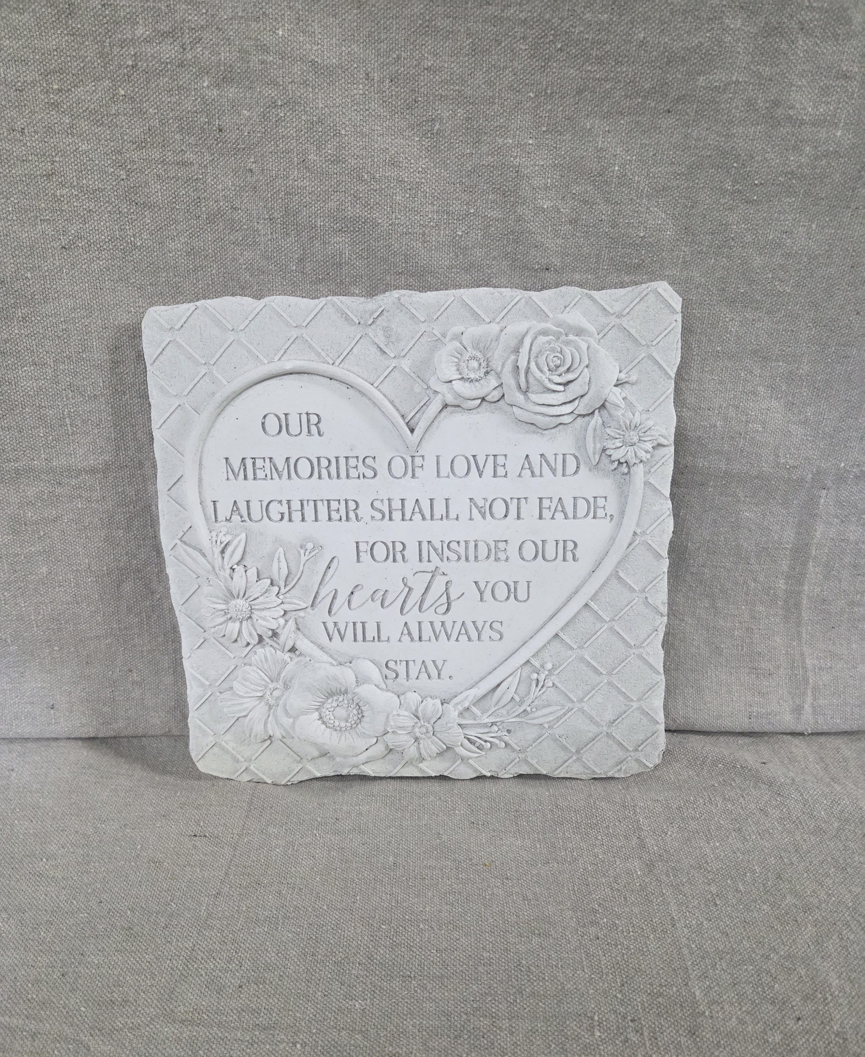 Plaque - 'Our Memories' - Plaque - 'Our Memories'
