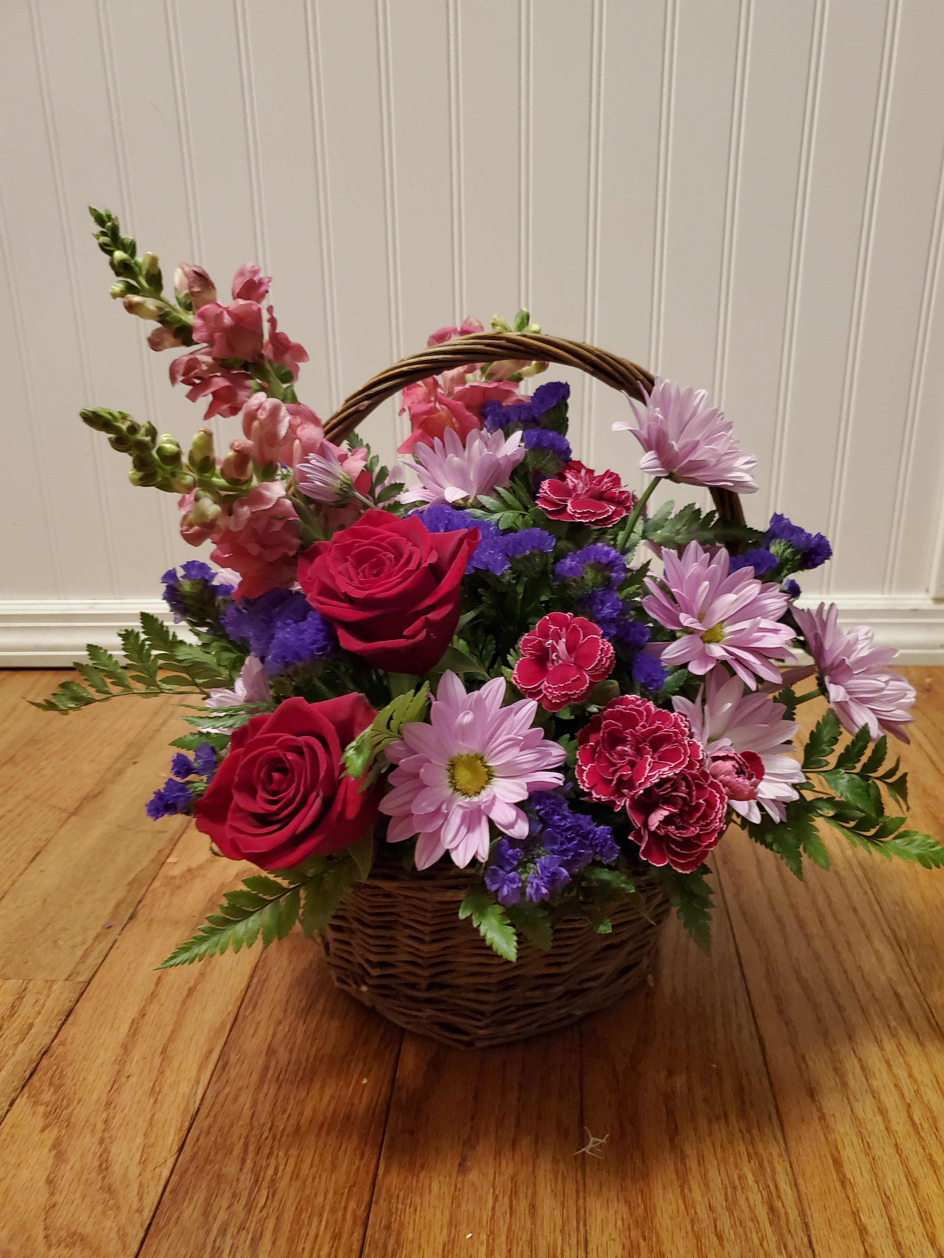 Love Basket  - Low Basket arrangements 