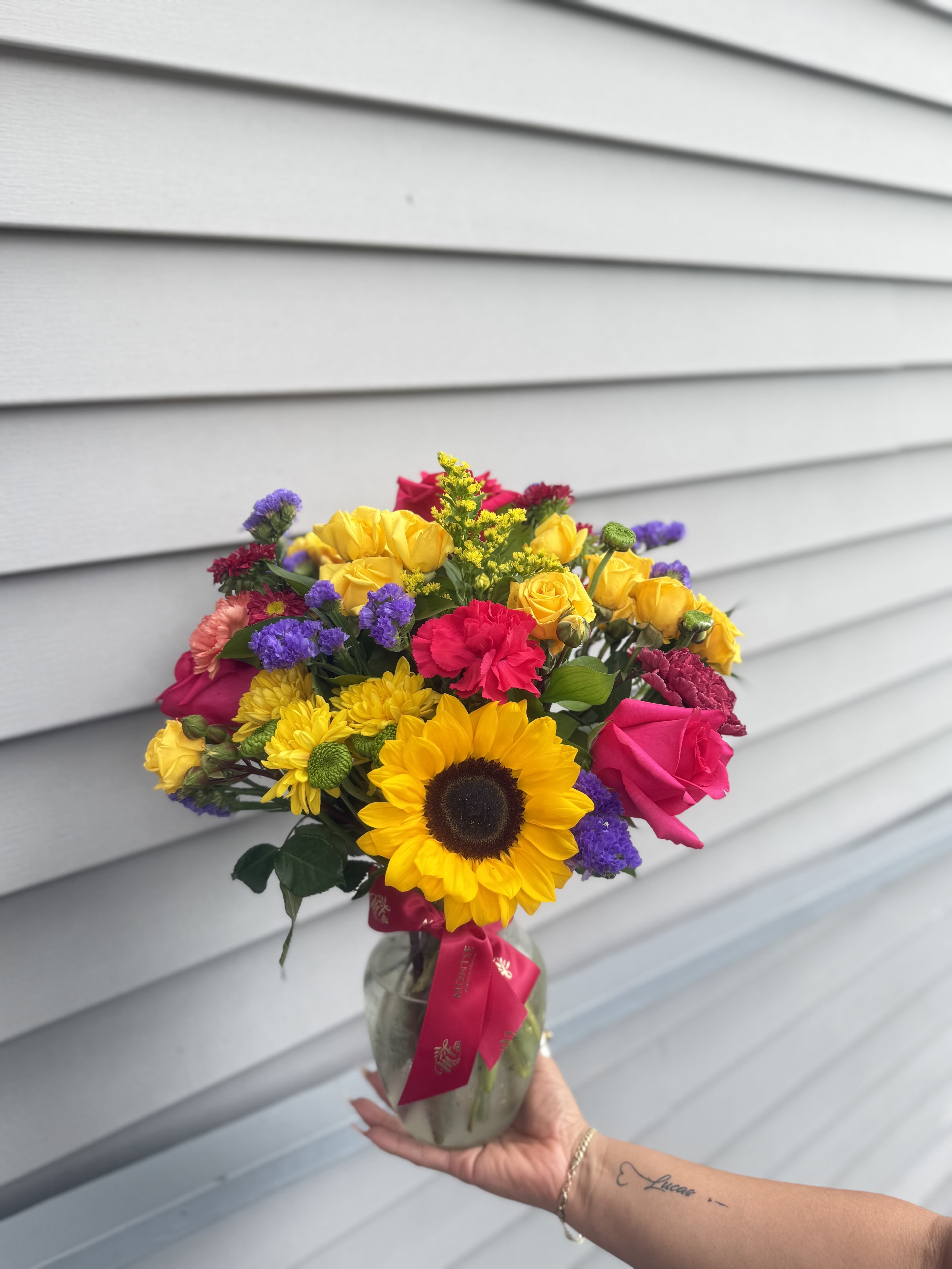 Summer vibes  - Colorful and vibrant mix of flowers 