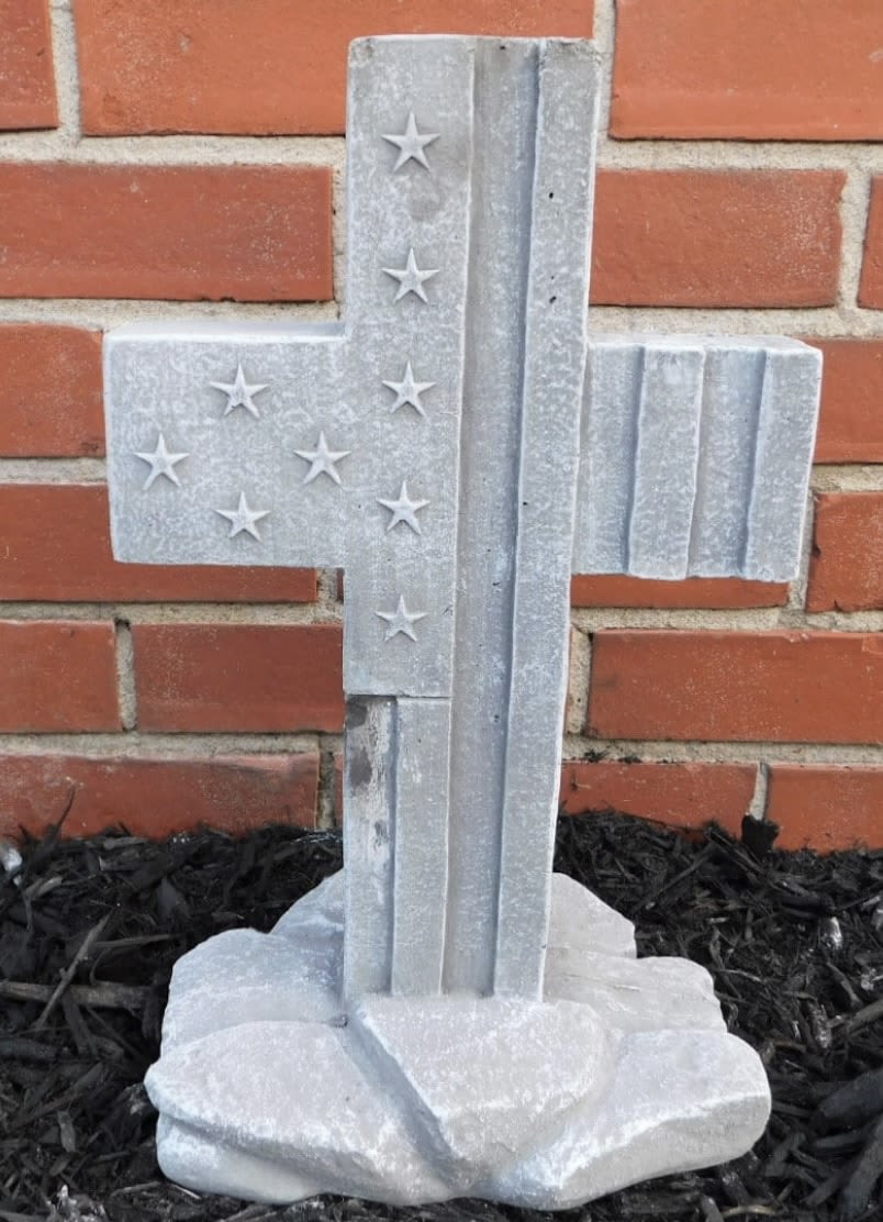 Stars & Stripes Cross Stars & Stripes Cross - 13" tall