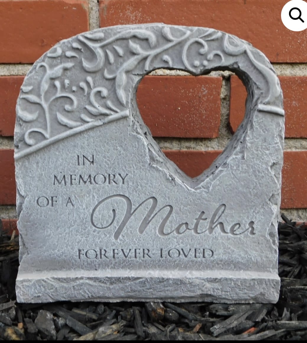 Mother - Hole in Heart - stand up stone
