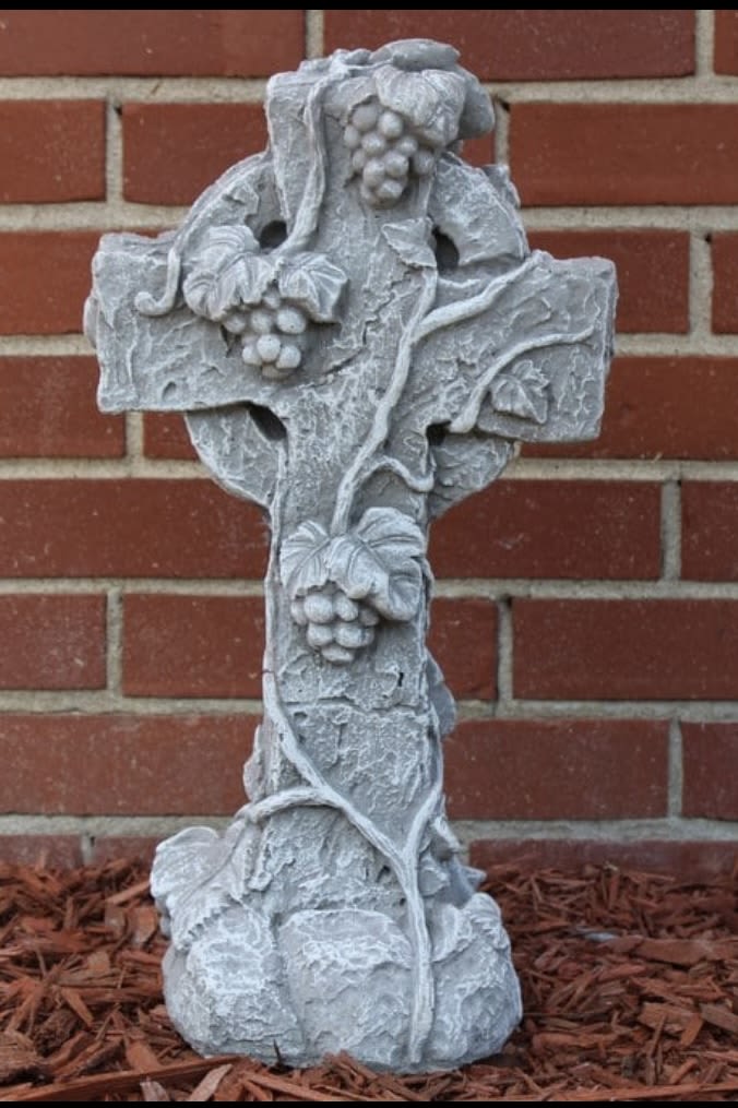 Grapevine Cross - 18&quot; tall