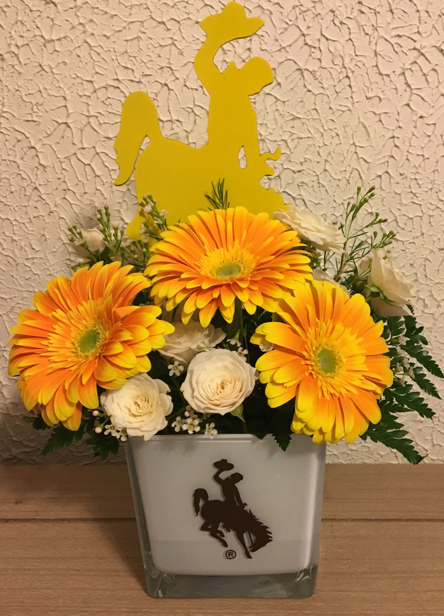 Cowboy Gold - Beautiful Wyoming Cowboy Gold arrangement w/ steamboat