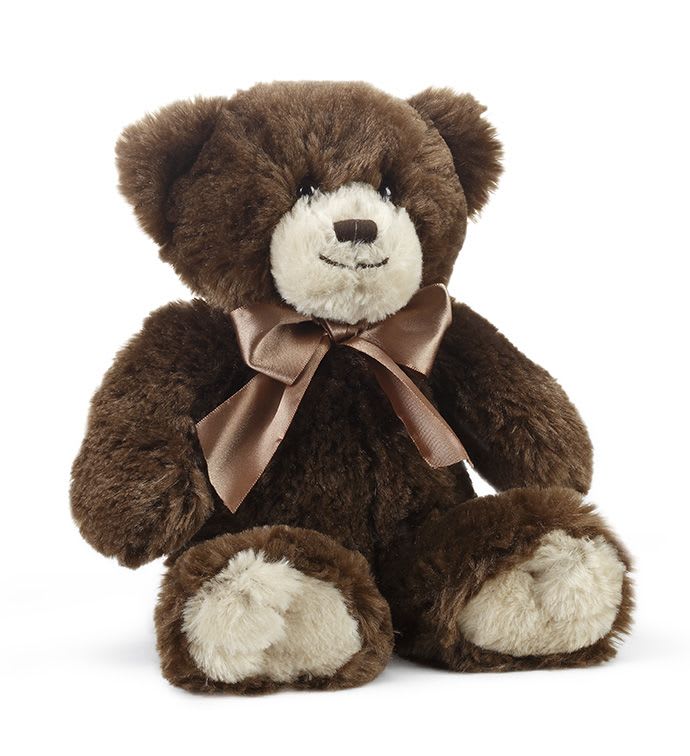 Plush 10&quot; Small Brown Bear - Plush Small Brown Bear