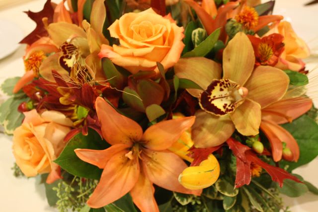 Custom fall flower arrangement - Mixed fall flowers customized to your perfect selection
