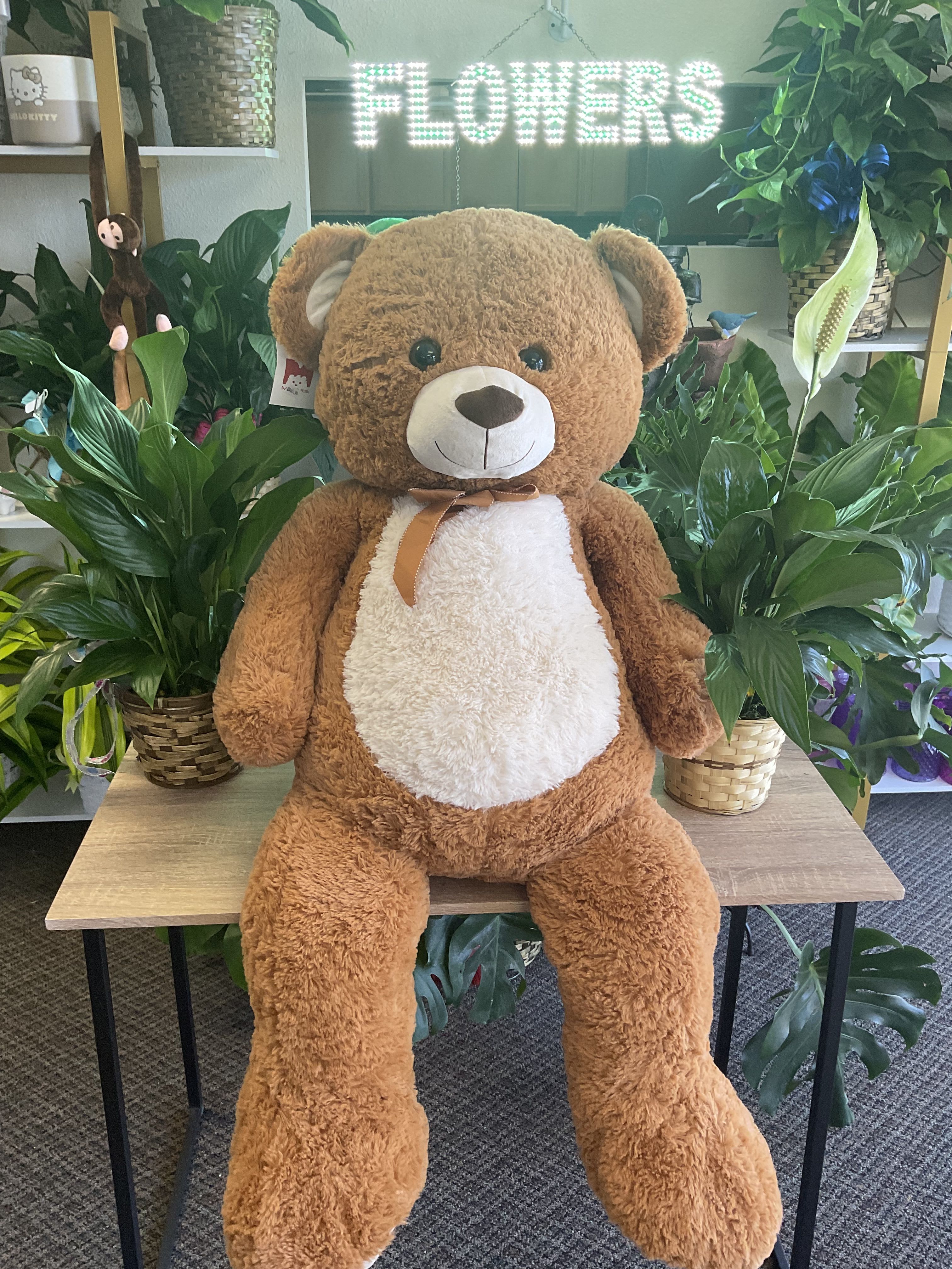 Big Brown Bear  - Large Brown Bear (stuffed animal/plush)