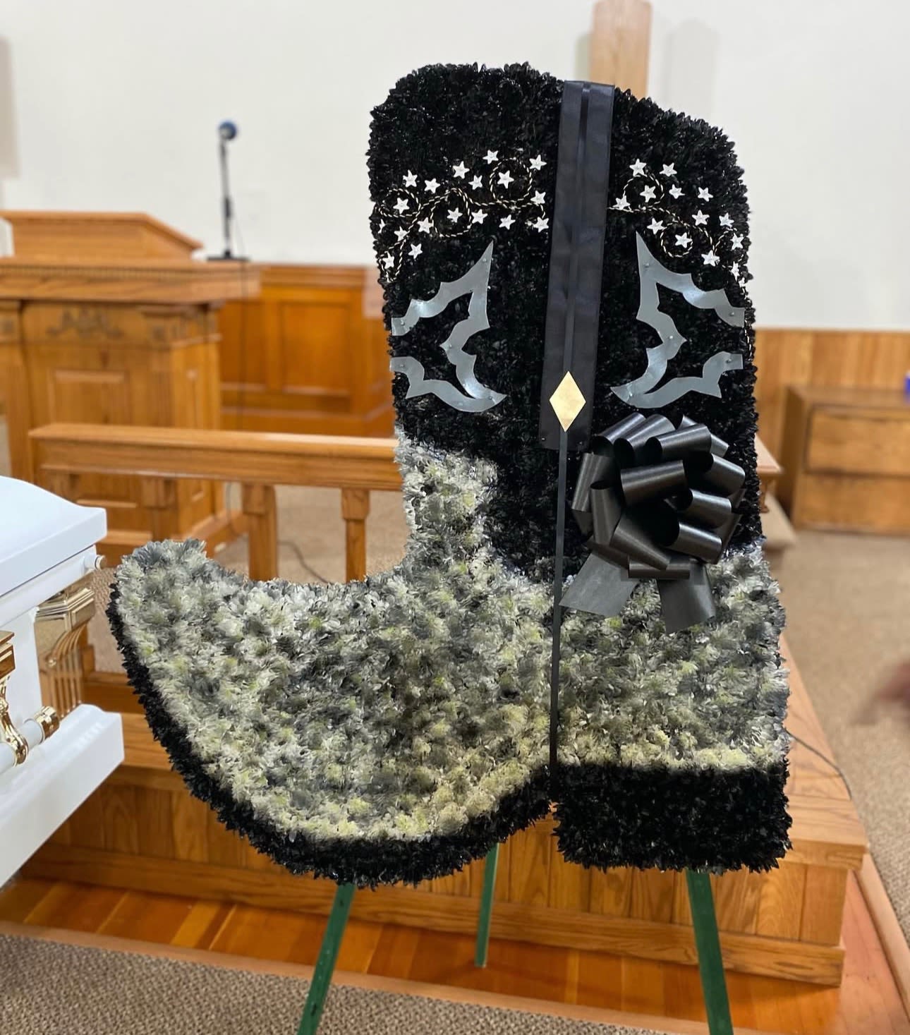 Cowboy Boot - Beautiful tribute.