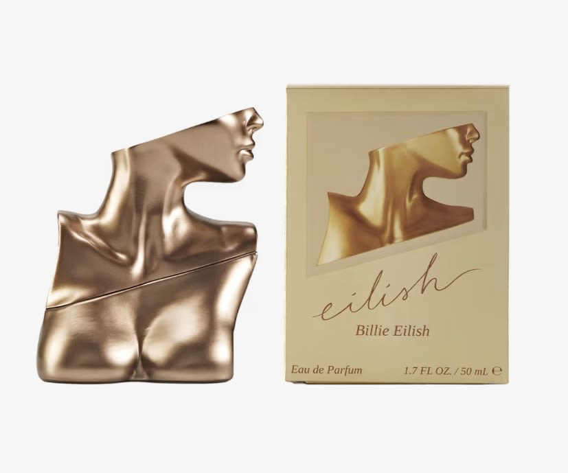 Billie Eilish Eau de Parfum - Eilish Eau de Parfum 3.4 oz is a captivating Amber Gourmand fragrance featuring notes of sugared petals, creamy vanilla, and warm musks.