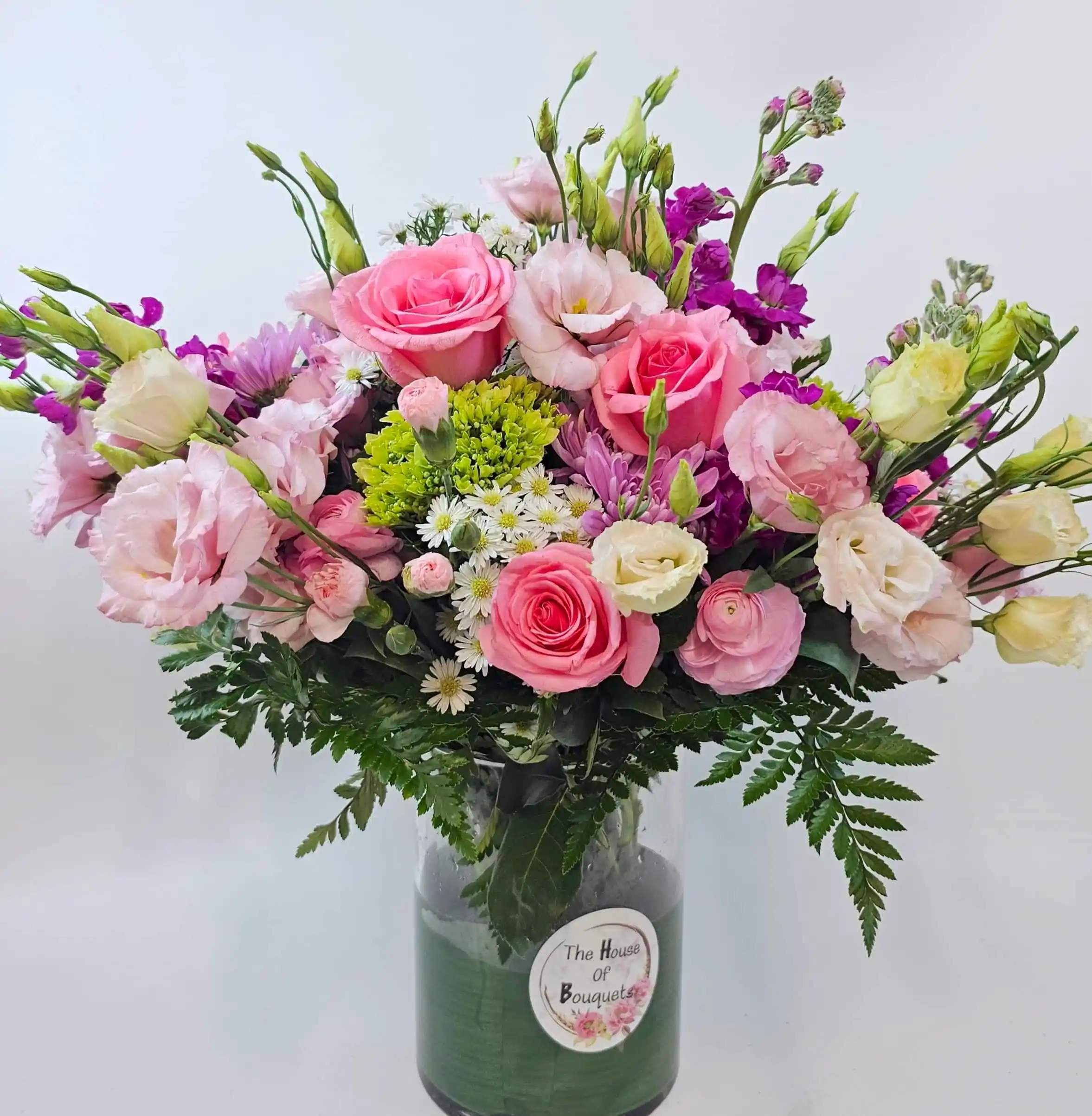 Little Princess - Welcome life into the world with our Little Princess bouquet! Filled with pom-poms, roses, hydrangea, snapdragon, and fillers, this charming bouquet is sure to bring a smile to anyone's face.
