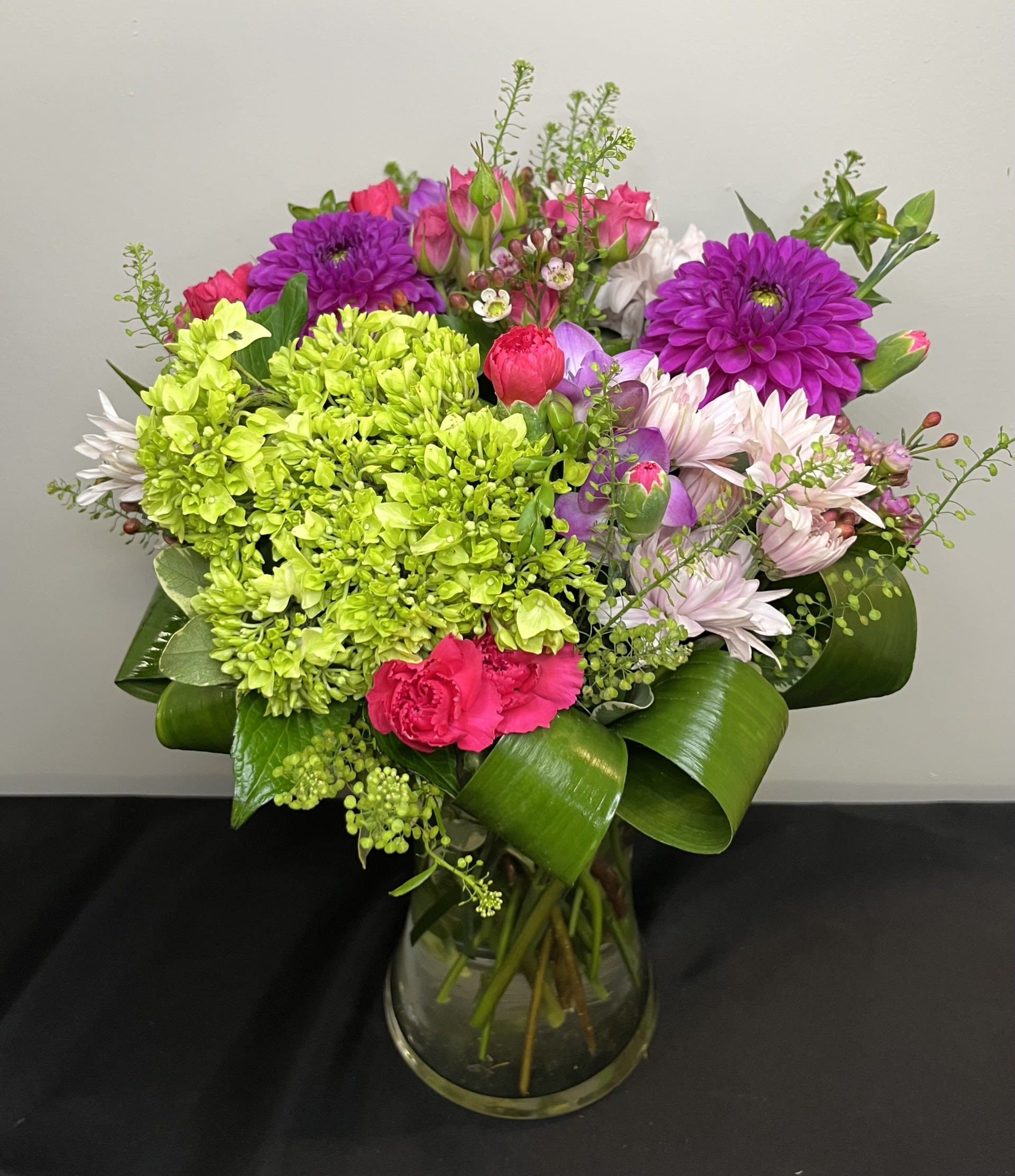Bold &amp; Beautiful by Chasing Petals - A beautiful vase arrangement of assorted bold and vibrant blooms, perfect to bring a smile to anyone's day!