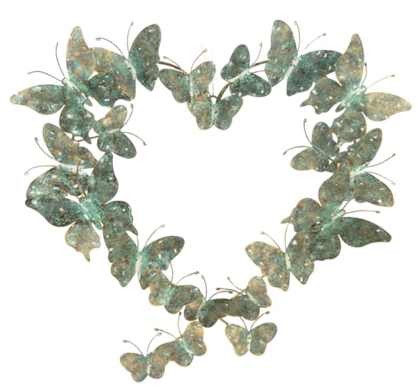 Heart Butterfly Wreath - Heart Butterfly Wreath