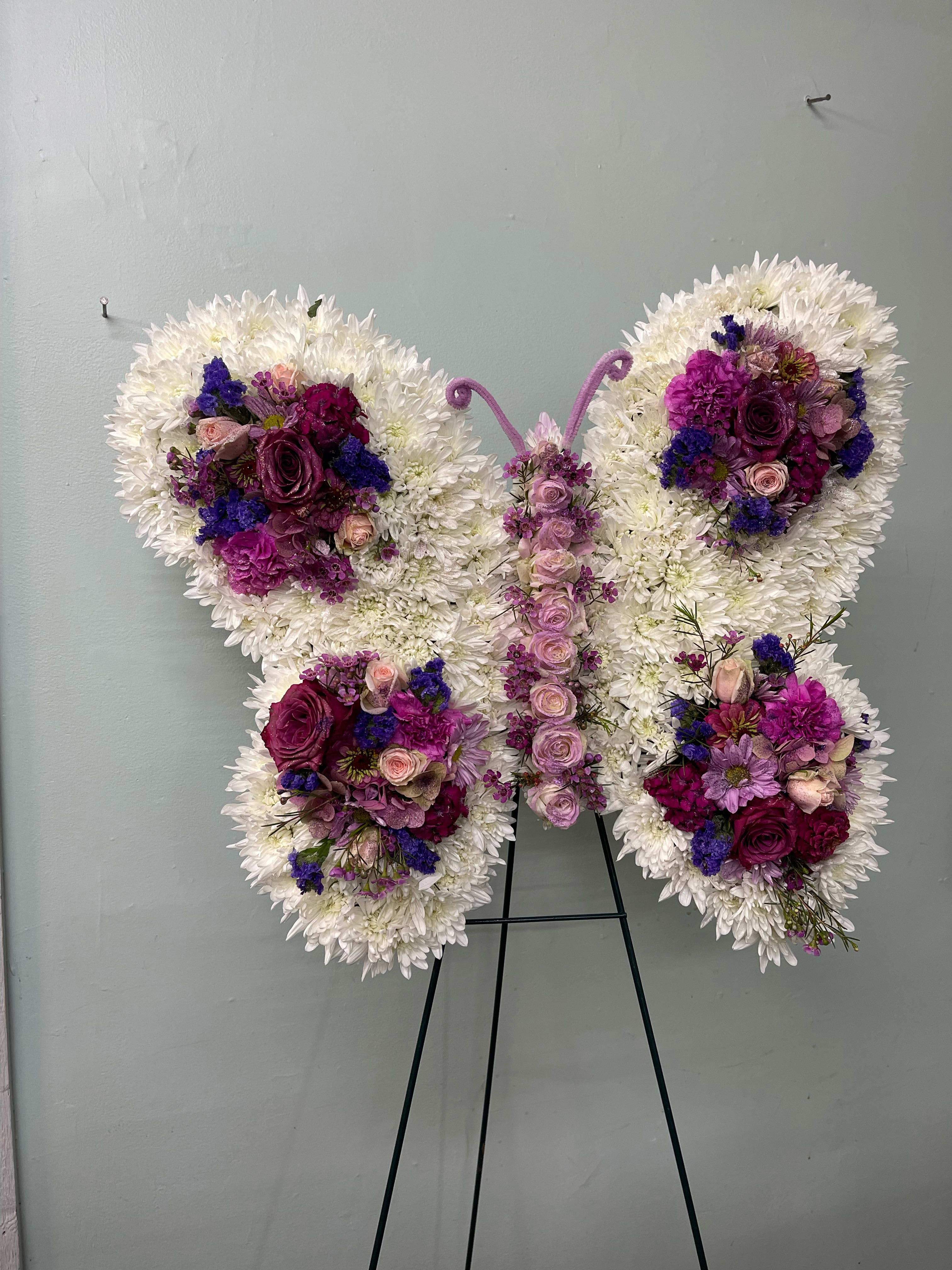 Custom Butterfly - The custom butterfly can be customized to any color. Please call the shop for availability. 