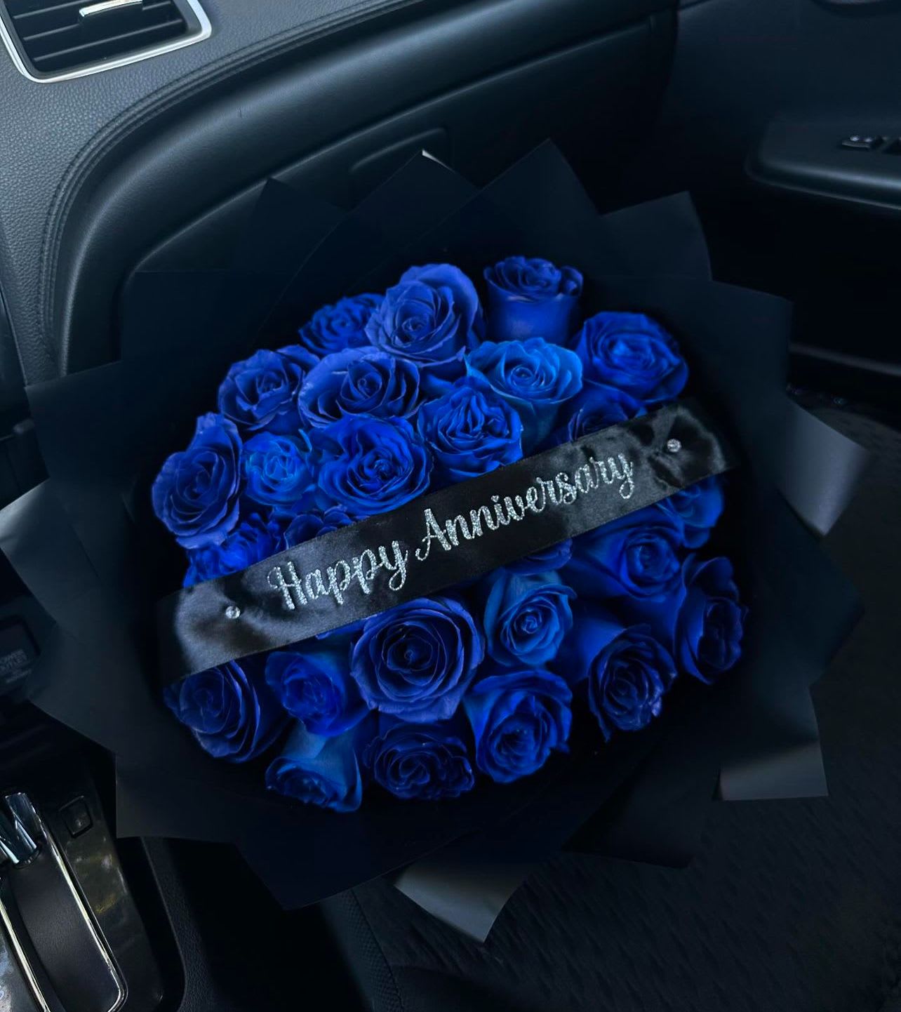 Midnight Sky - Like a date beneath the stars, this bouquet captures the magic of eternity